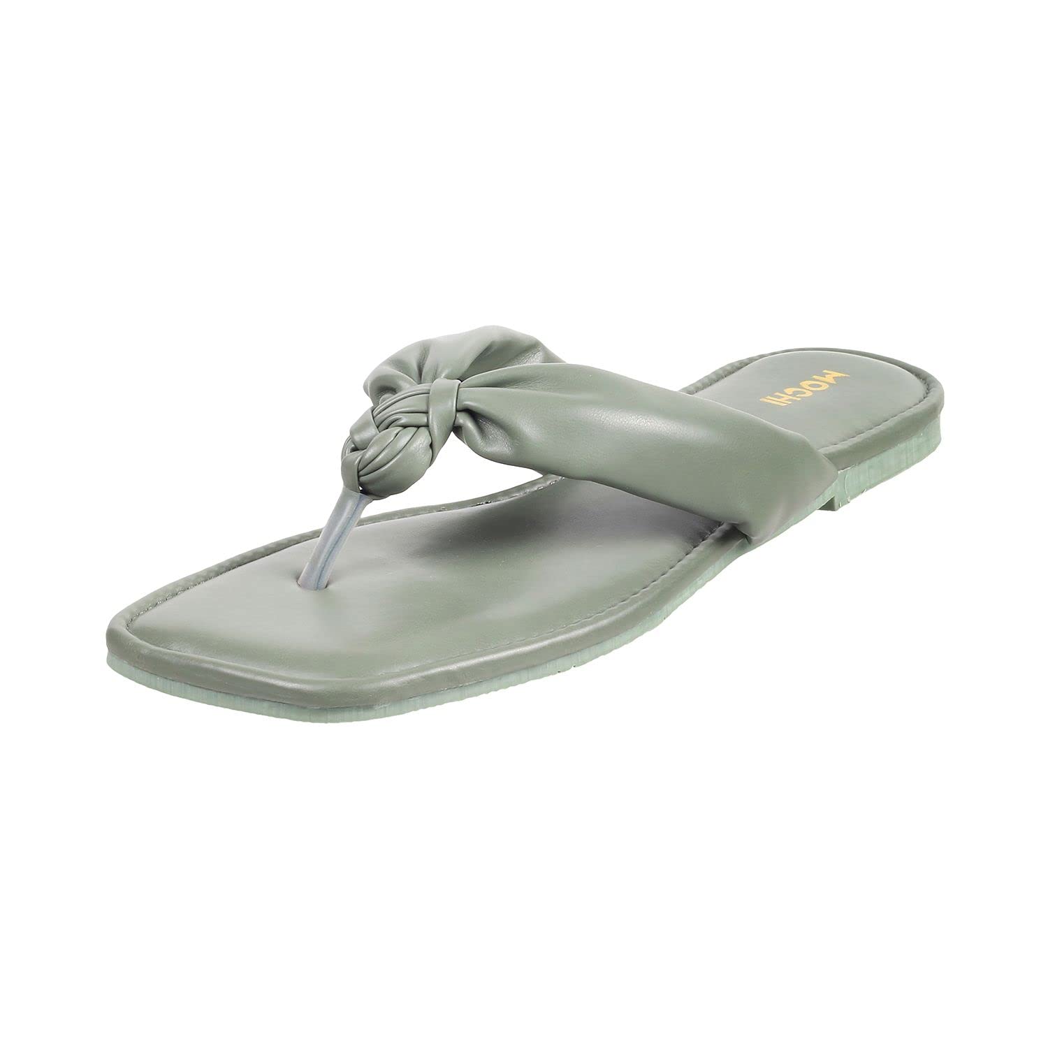 Mochi Womens Synthetic Green Slippers (Size (5 UK (38 EU)) Mochi Womens Synthetic Green Slippers (Size (5 UK (38 EU))