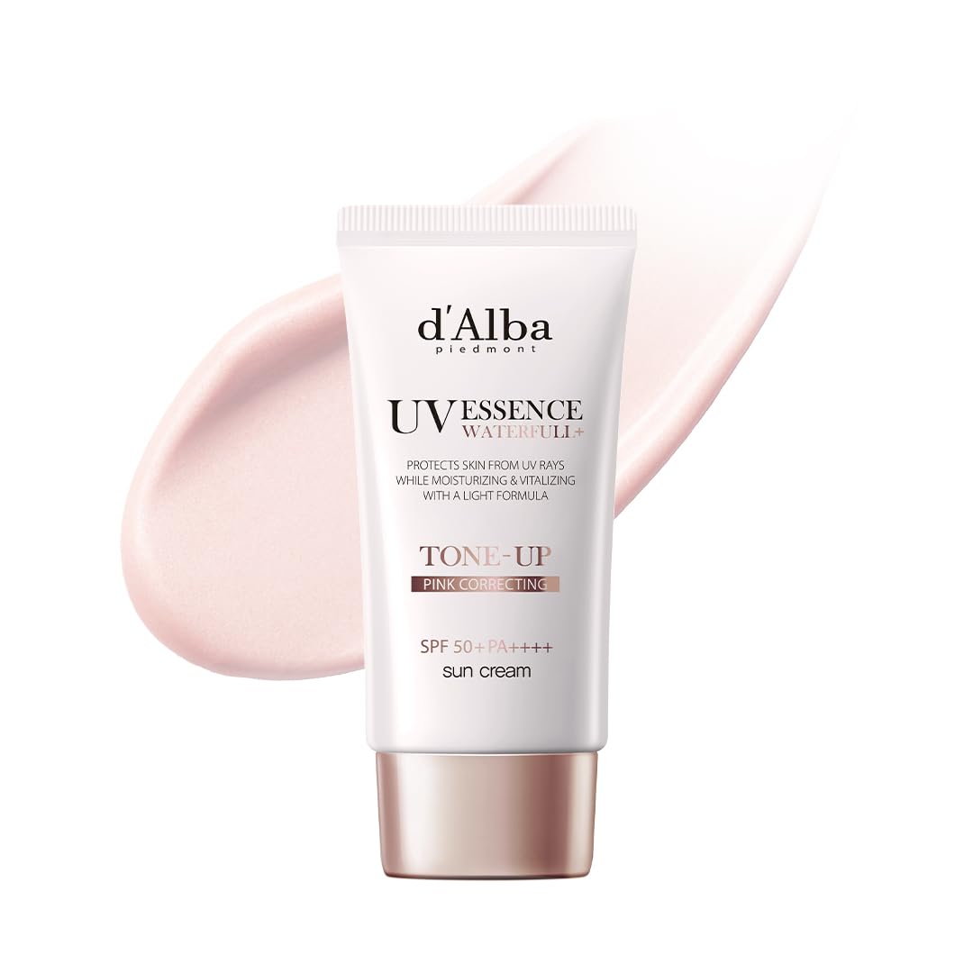 d’alba Piedmont Italian White Truffle Waterfull Tone-Up Sunscreen, Vegan Skincare, Tinted Moisturizer With Spf 50+ Pa++++, Glowy Sunscreen For Sensitive Skin d’alba Piedmont Italian White Truffle Waterfull Tone-Up Sunscreen, Vegan Skincare, Tinted Moisturizer With Spf 50+ Pa++++, Glowy Sunscreen For Sensitive Skin