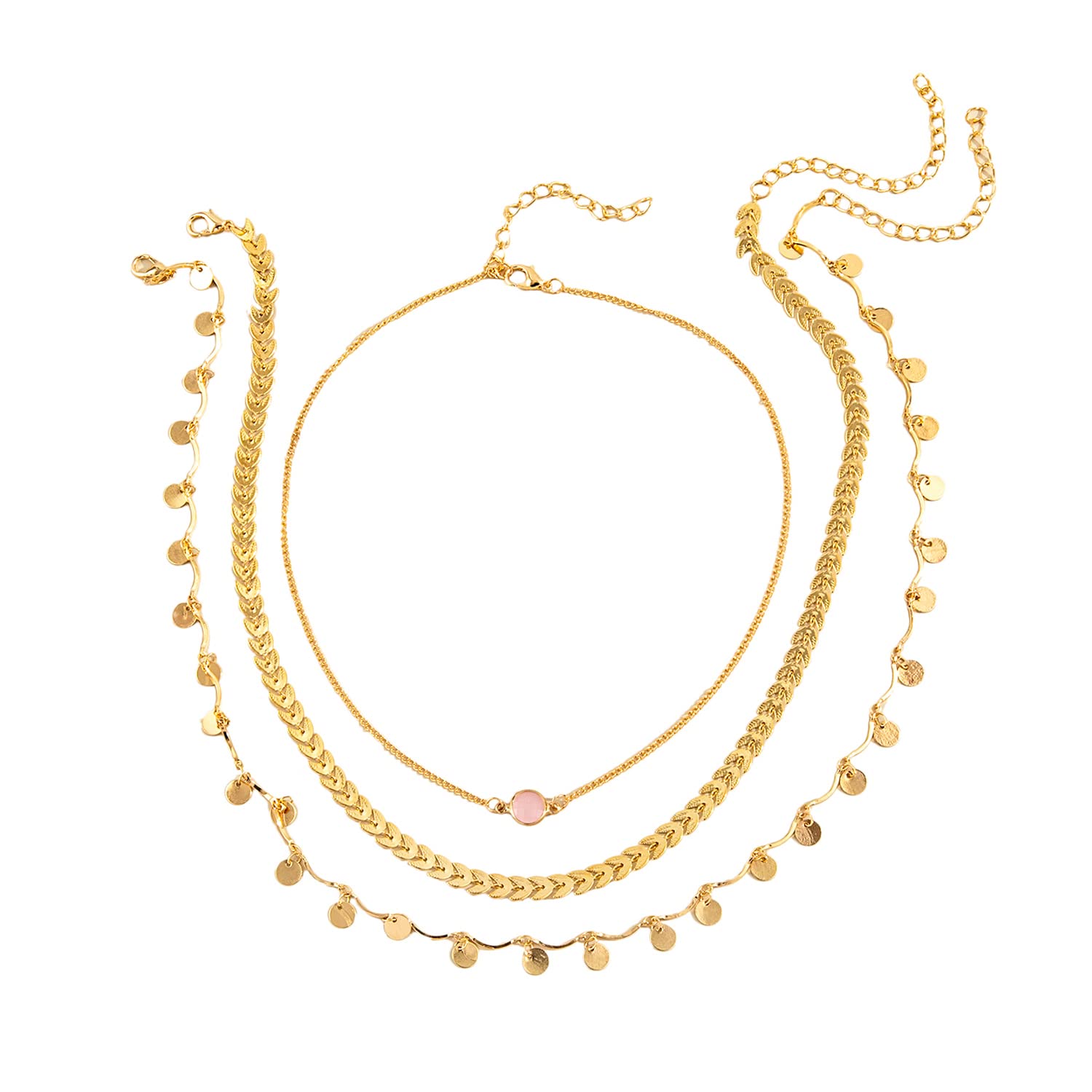 Shining Diva Fashion Stylish Multilayer Chain Pendant Necklace for Women and Girls Minimalist Heart Star Bohemian Crystal Choker Necklace Shining Diva Fashion Stylish Multilayer Chain Pendant Necklace for Women and Girls Minimalist Heart Star Bohemian Crystal Choker Necklace