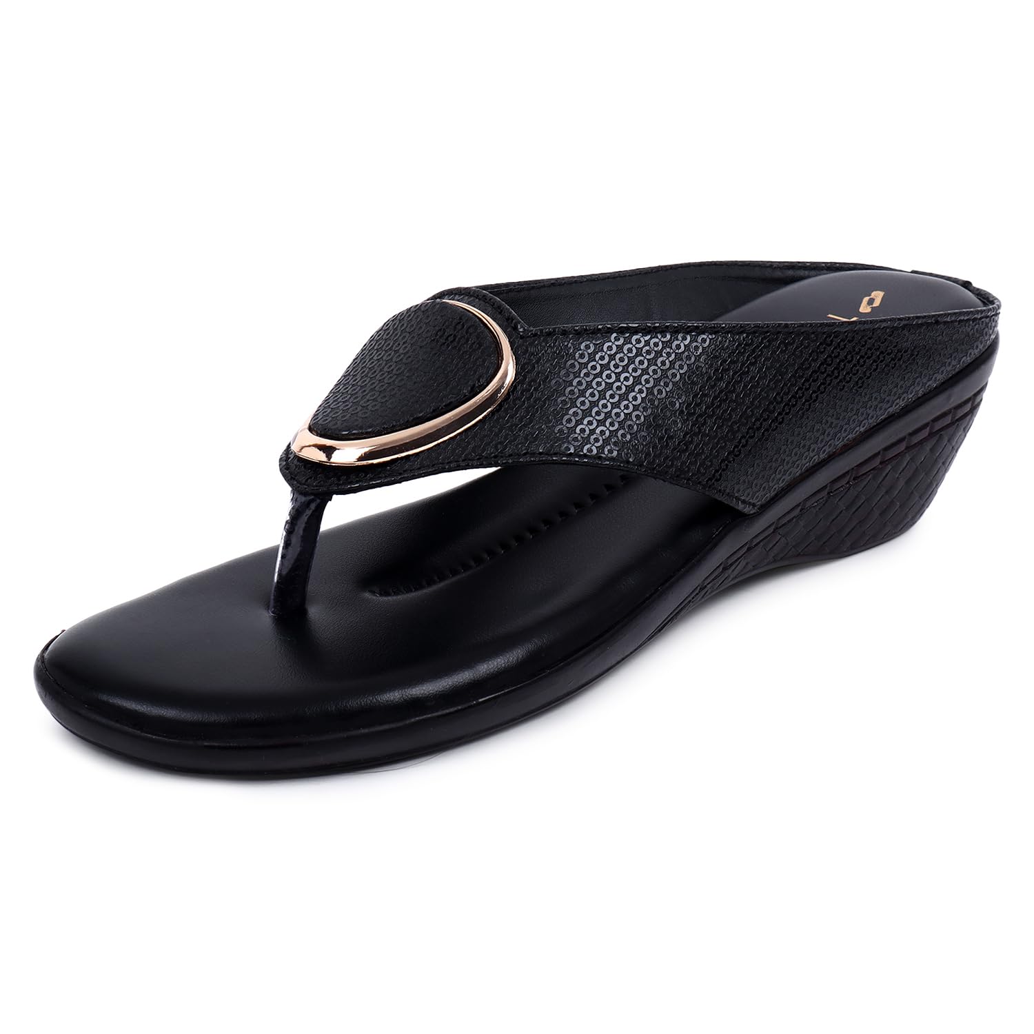 TRASE Women’s Fashion Sandal | Faux Leather, Comfortable & Stylish Wedges | Ideal for Casual & Formal Occasions 2 inches heel TRASE Women’s Fashion Sandal | Faux Leather, Comfortable & Stylish Wedges | Ideal for Casual & Formal Occasions 2 inches heel