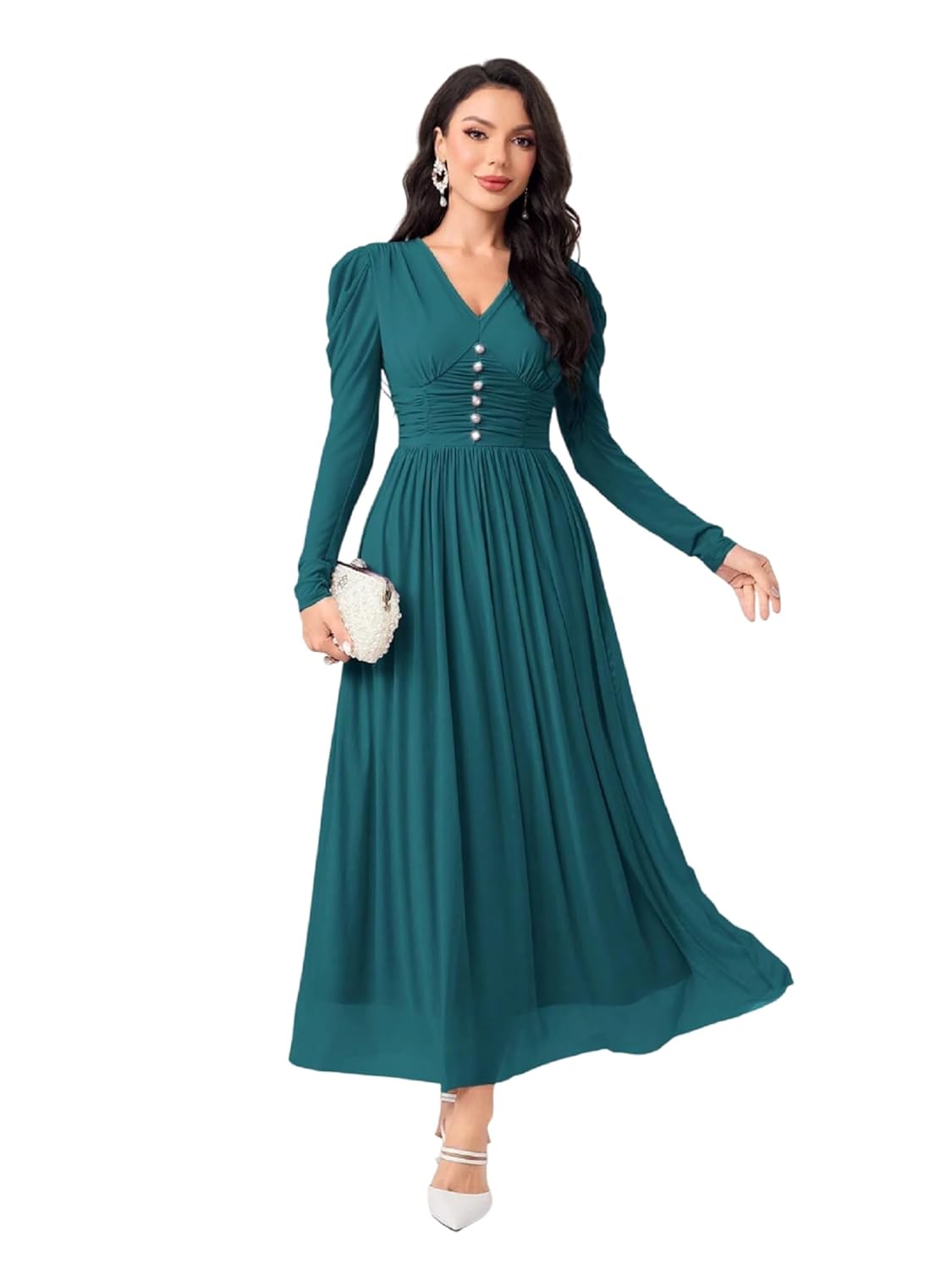FABNEX Stylish One Piece Long Maxi Dress for Women (K-177-180)