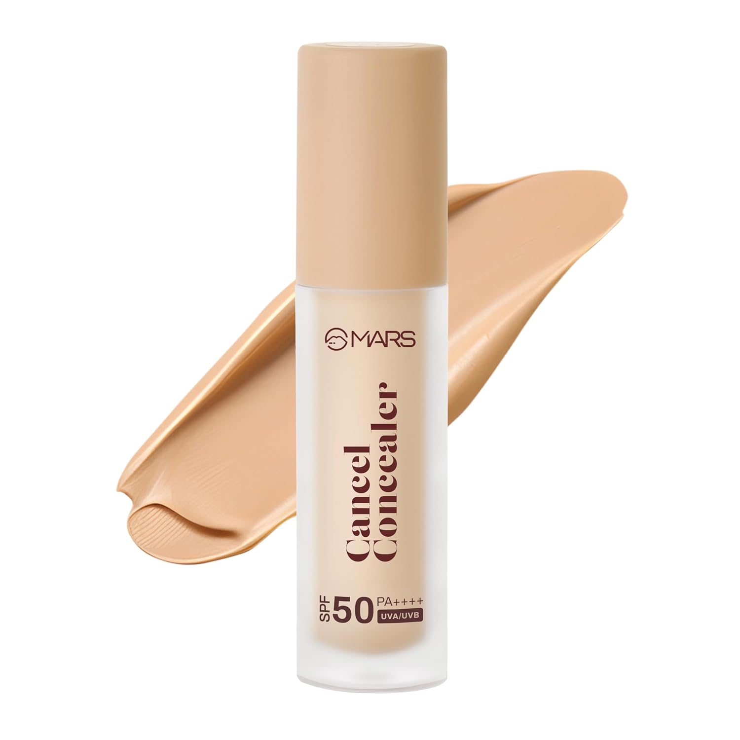 MARS SPF50 PA++++ Cancel Concealer with Radiant Natural Finish (6.0 ml) (05-SANDSTONE) | Lightweight | Medium to High Coverage | Long-Lasting & Multi-Purpose | Crease Resistant MARS SPF50 PA++++ Cancel Concealer with Radiant Natural Finish (6.0 ml) (05-SANDSTONE) | Lightweight | Medium to High Coverage | Long-Lasting & Multi-Purpose | Crease Resistant