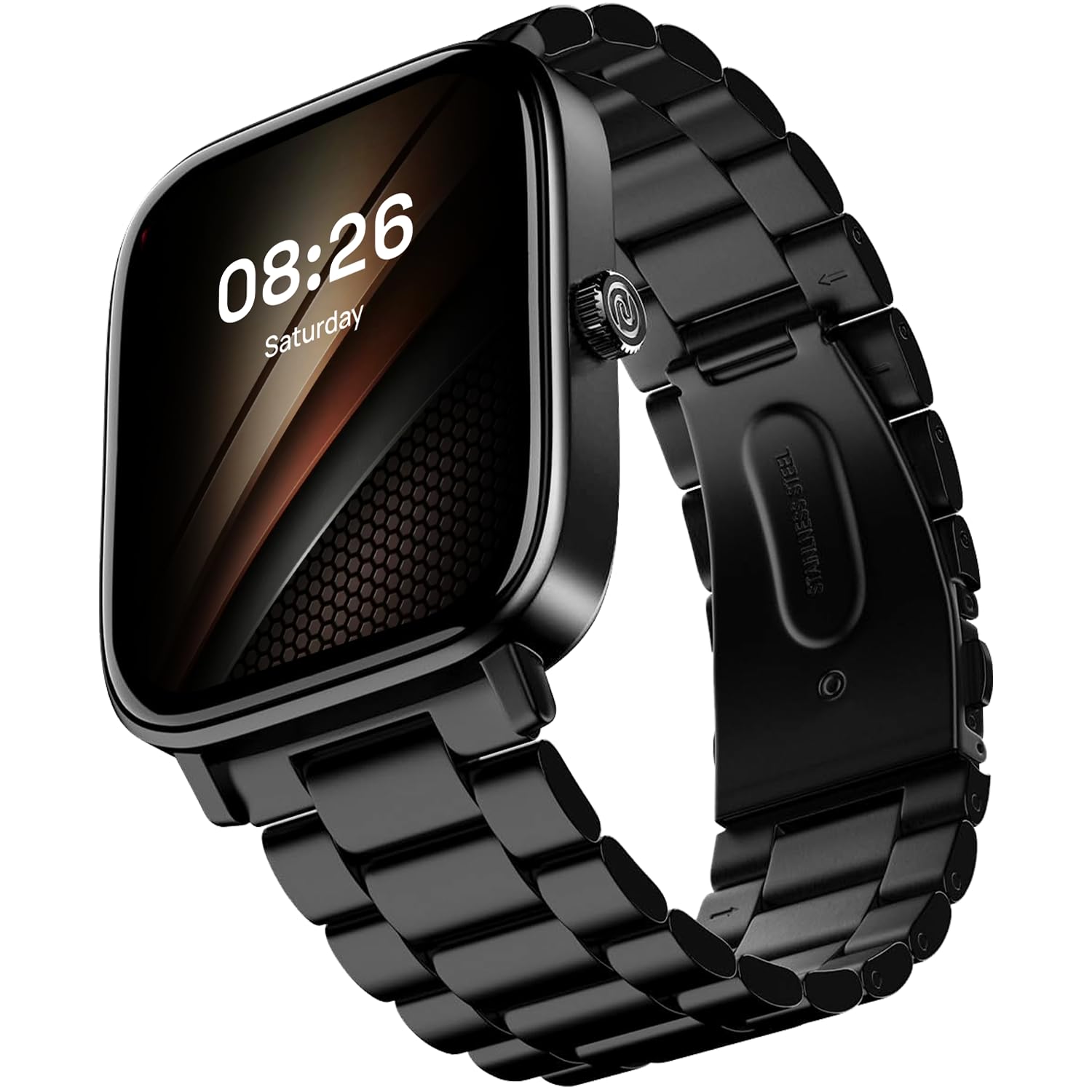 Noise Pulse 2 Pro [New Launch] 1.8″ Vibrant Display, Bluetooth Calling Smart Watch for Men & Women, 7 Days Battery Life, Metallic Finish, Built-in Games, Voice Assistance, Health Suite (Elite Black)