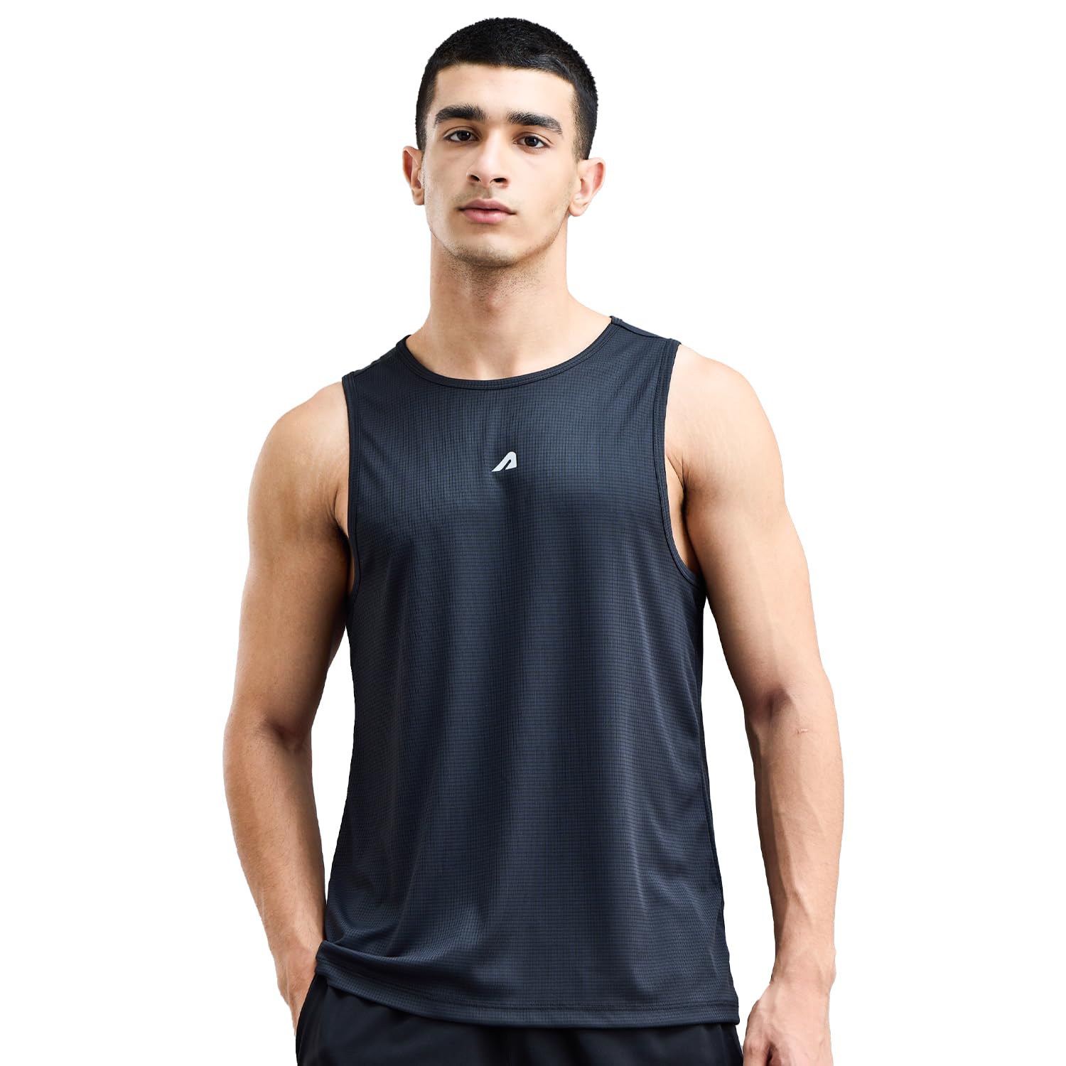 Boldfit Men’s Polyester Regular Fit Vest – Multipurpose Sando for Gym, Running, Outdoor – Sleeveless Undershirt, Round Neck Baniyan – Quick Drying, Breathable