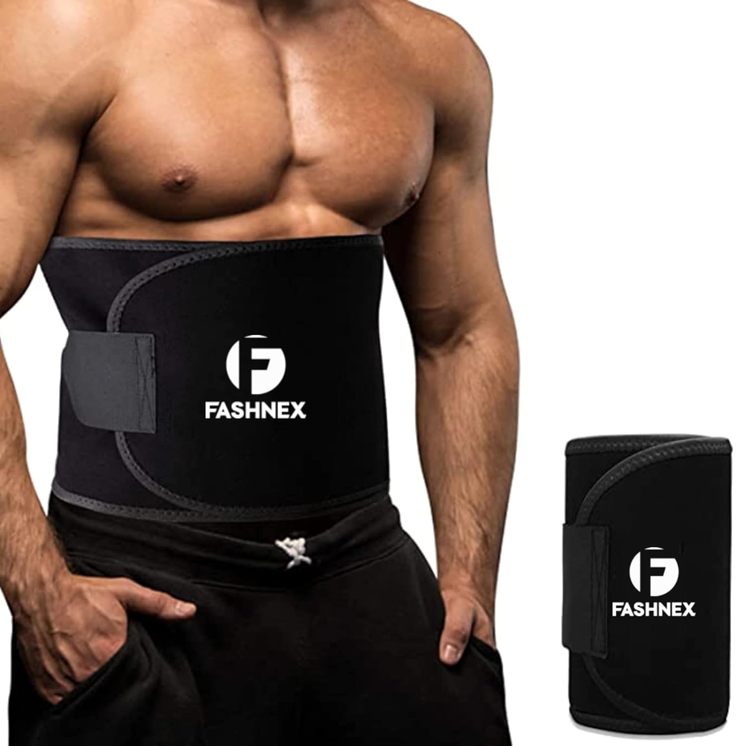 Fashnex Waist Belt Made of Neoprene for Women & Men for Tummy Exercise. Fashnex Waist Belt Made of Neoprene for Women & Men for Tummy Exercise.