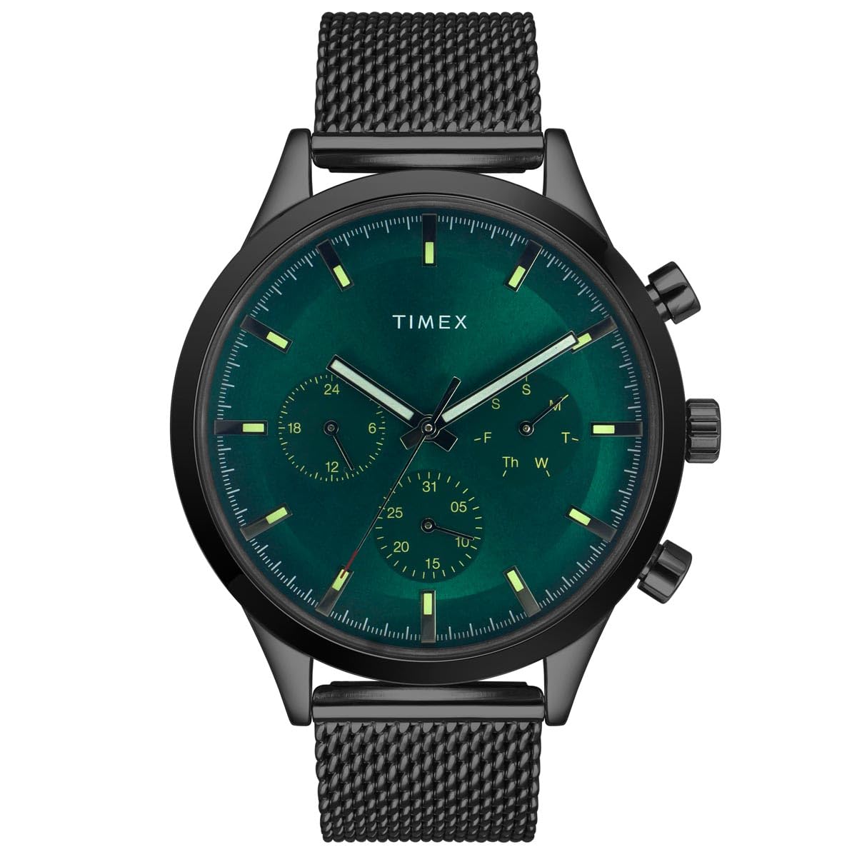 TIMEX Analog Watch for Men with Round Dial & Water Resistant Man’s Wrist Watches