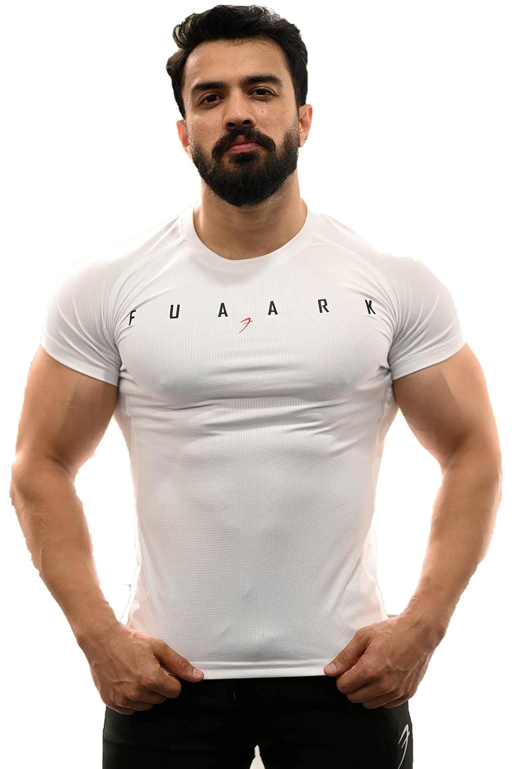 Men’s Round Neck Slim fit Gym & Active wear Sports T-Shirt for Workout & Casual Wear