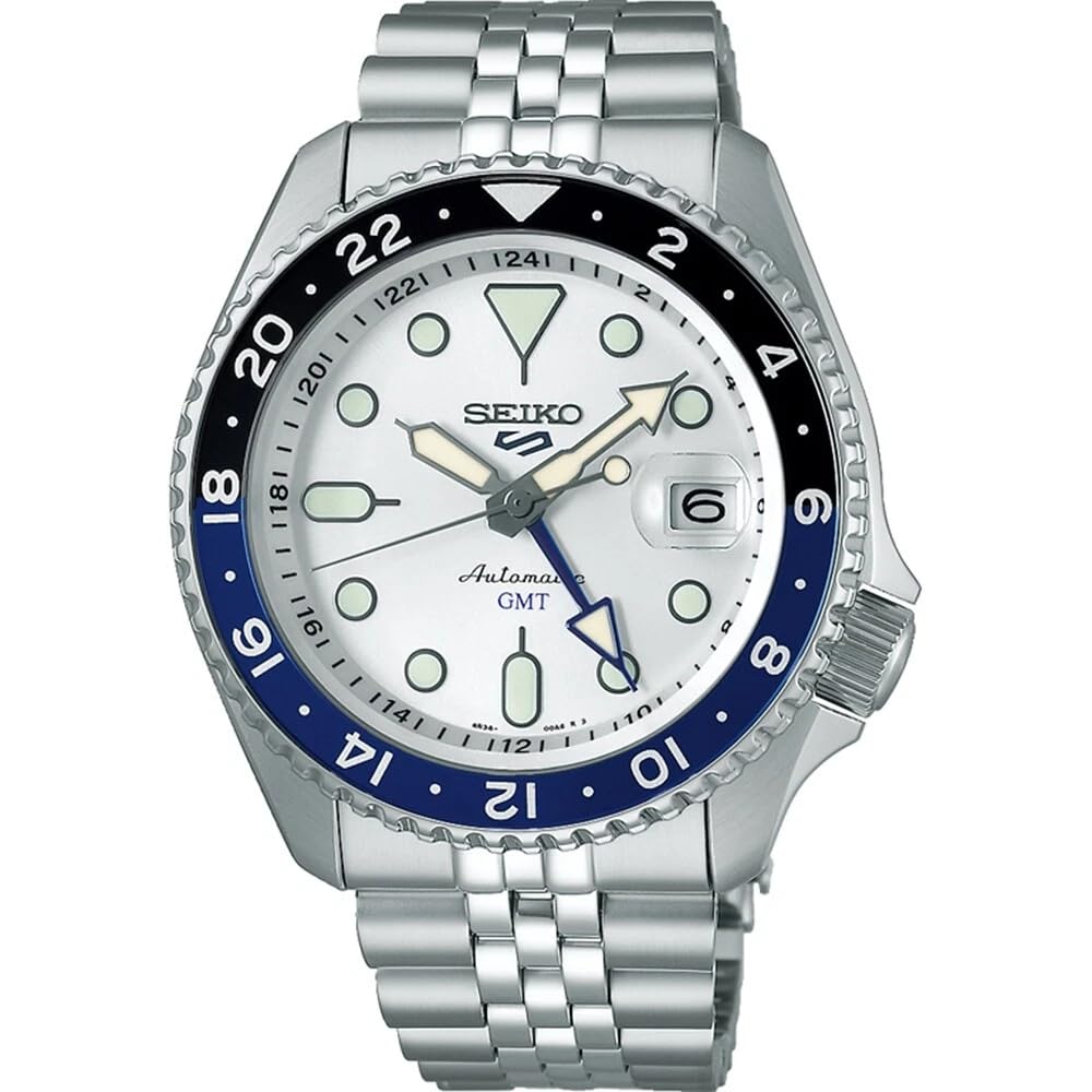 SEIKO Analog White Dial Men’s Stainless Steel Watch-SSK033K1