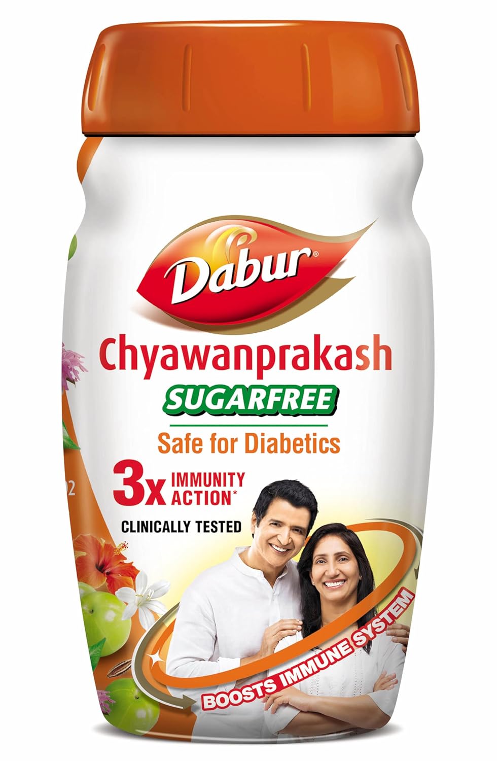 Dabur Chyawanprakash Sugarfree powder : Clincally Tested Safe for Diabetics |Boosts Immunity |helps Build Strength and Stamina – 900gm