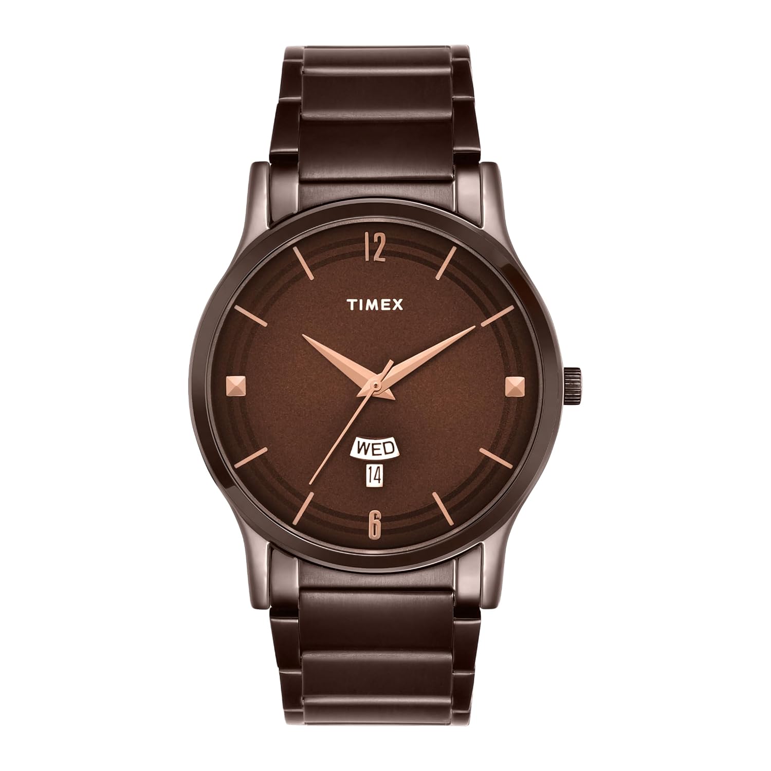 TIMEX Classics Analog Watch for Men with Round Dial & Water Resistant Man’s Wrist Watches
