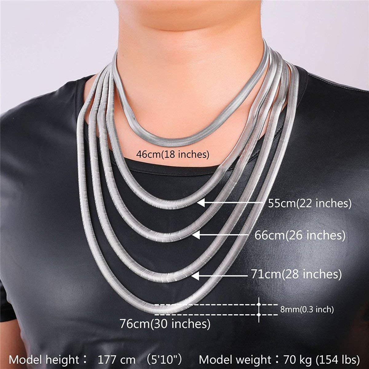 MEENAZ Mc Stan Chain Cuban Link Chain for Men Women girls gents Miami Necklace Iced Cubic Zirconia diamond chain Sterling Silver Chains Long Stainless Steel Ice Rhinestone Hip hop Stylish Rapper 125