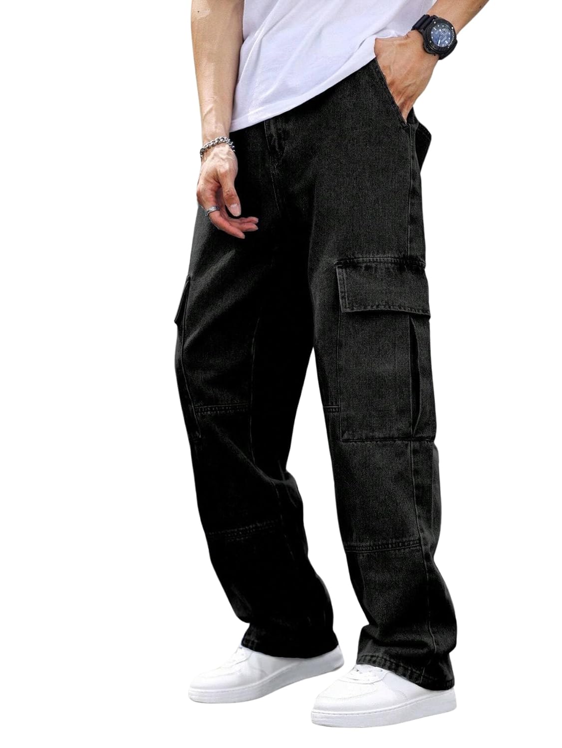 QNIM Men Jeans || Jeans for Men || Cargo Pant (Q-08-09)