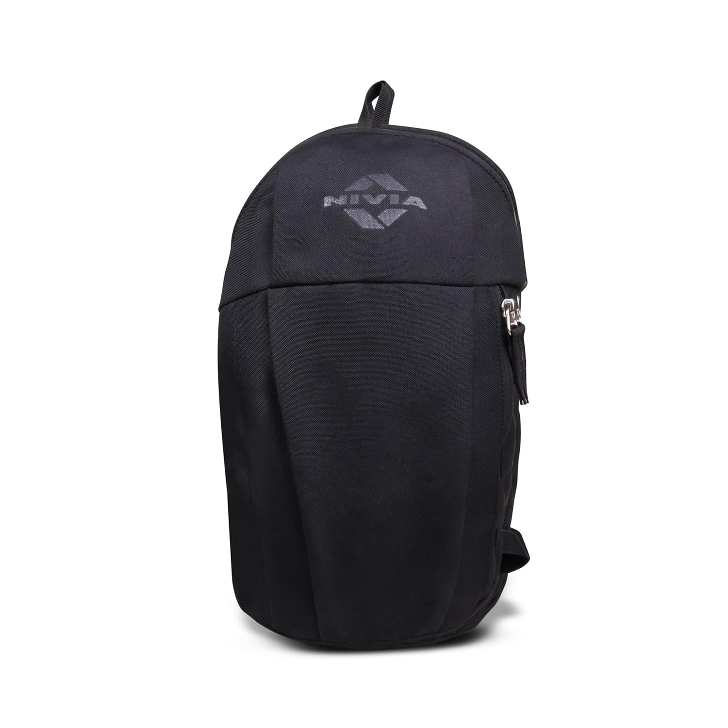 Nivia Pulse Junior 2.0 Backpack For Men & Women, Water-Resistant Sports Backpack, Lightweight, Durable 600D Polyester, Double-Zip Main Compartment & Secure Front Pocket, Capacity-10 Litres