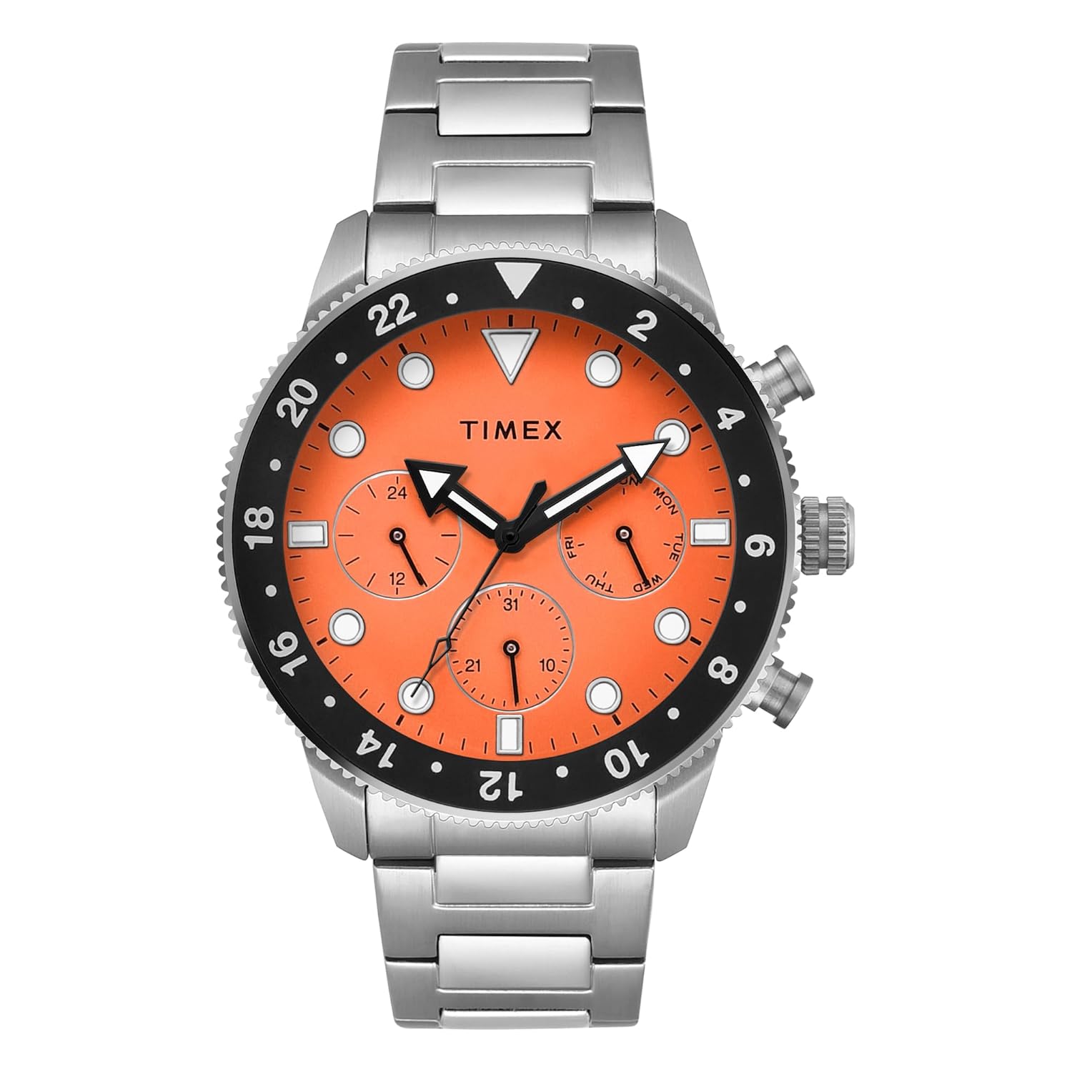 TIMEX Analog Watch for Man with Round Dial & Water Resistant Men’s Wrist Watches