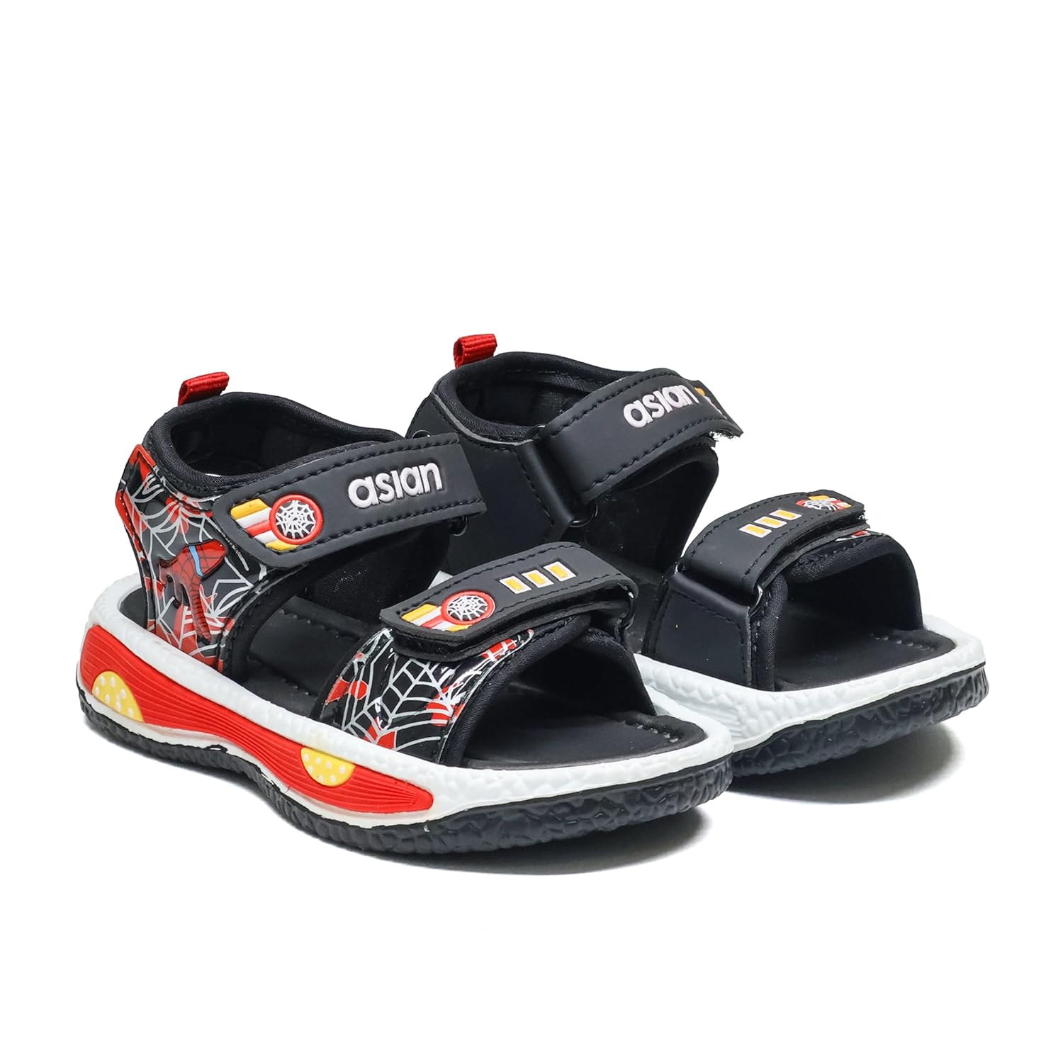 ASIAN KIDS HENRY-01 Casual Sandals with adjustable velcro closure for easy wear with flexible fitting and trendy and stylish looks ideal for everyday use for kids, boys as well as girls ASIAN KIDS HENRY-01 Casual Sandals with adjustable velcro closure for easy wear with flexible fitting and trendy and stylish looks ideal for everyday use for kids, boys as well as girls