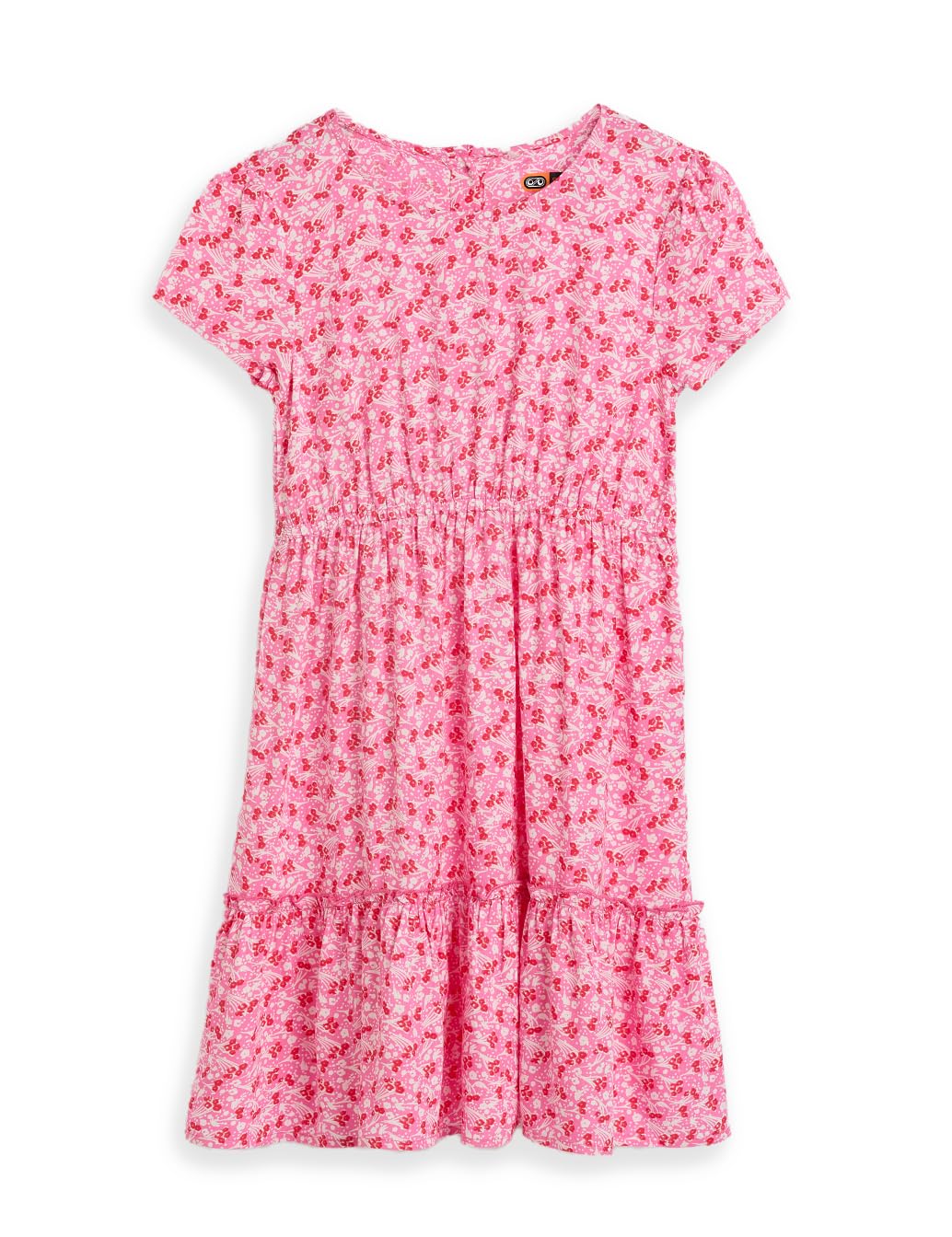 Amazon Brand – Symbol Girls Fit and Flare Printed Rayon Dress | Age 6-14 Years (Available in Combo Pack of 2)