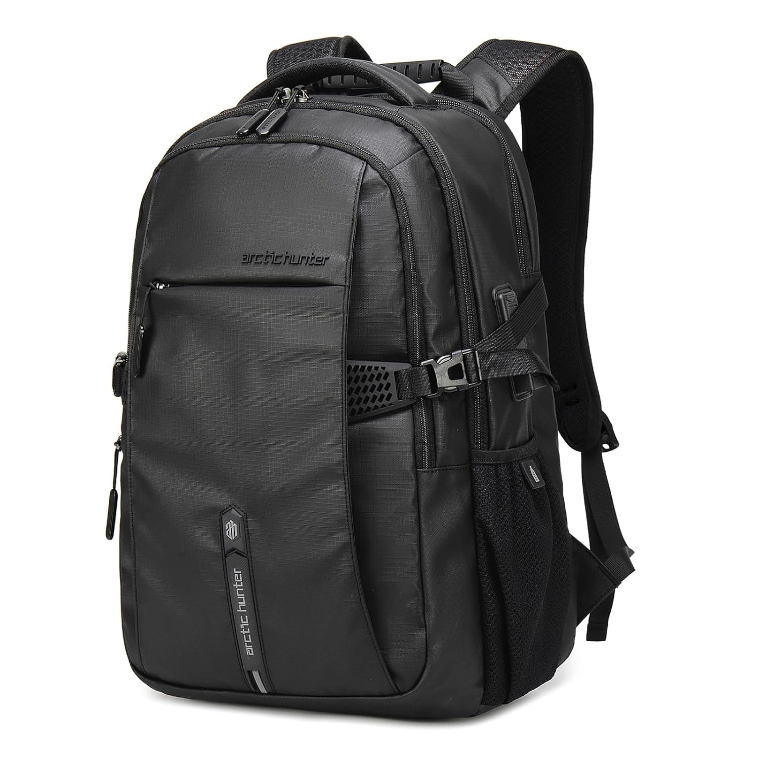 Arctic Hunter Backpack for Men Women 30L Office Casual 15.6-inch Laptop Bag Water-resistant Multi-pockets Sleek Smart College Backpack with USB Port YKK Zipper