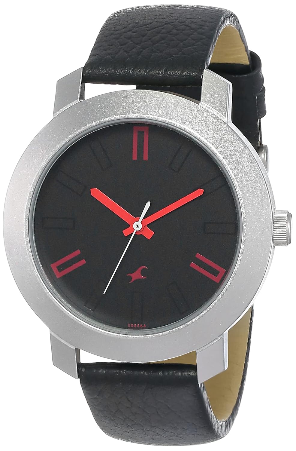 Fastrack Leather Casual Analog Black Dial Men’s Watch-Nl3120Sl02/Np3120Sl02