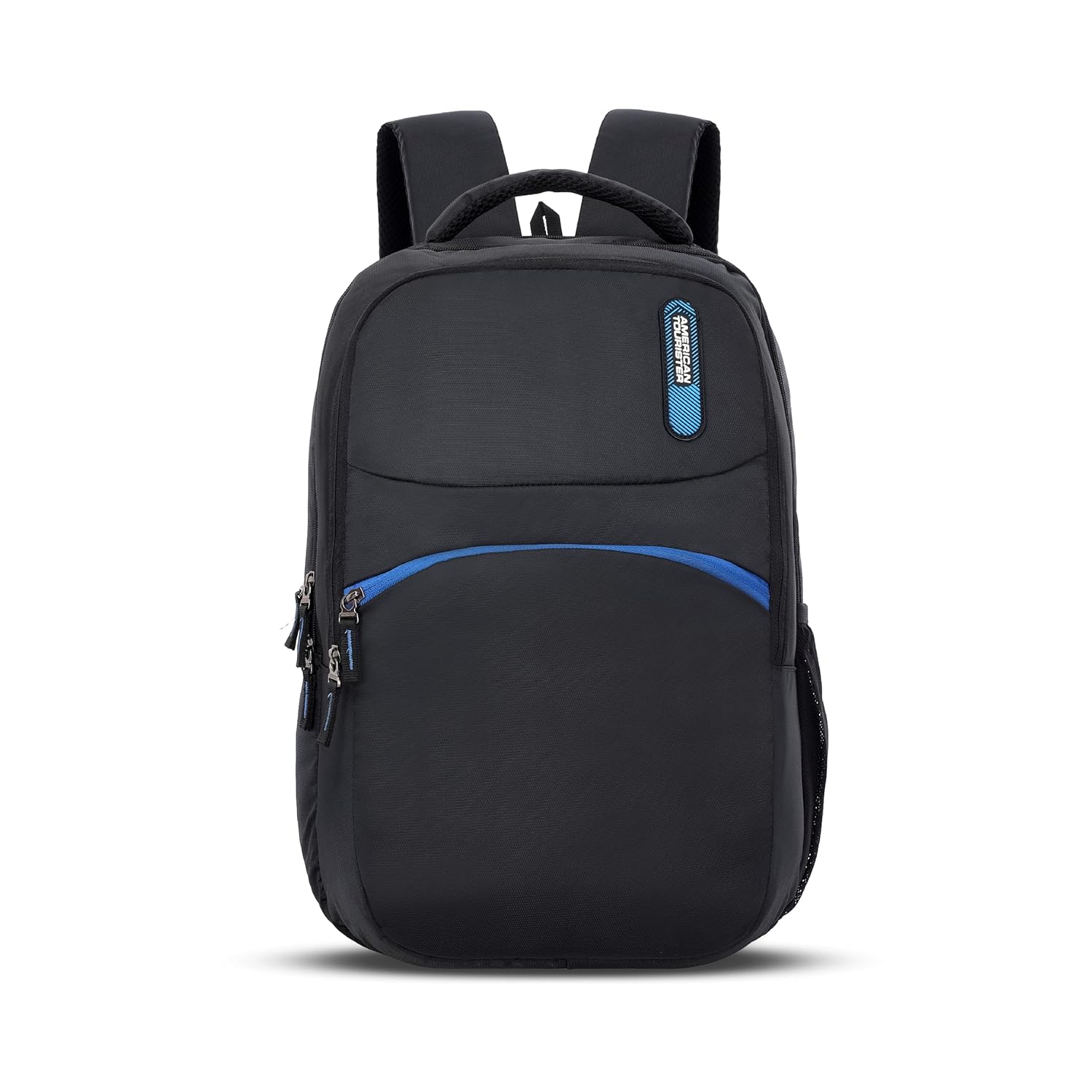 American Tourister Dolph+ 02 Laptop Backpack, 33L & 17″ Inch Laptop Compartment, front organiser, bottle holder Backpack Bag For Man And Women, Black