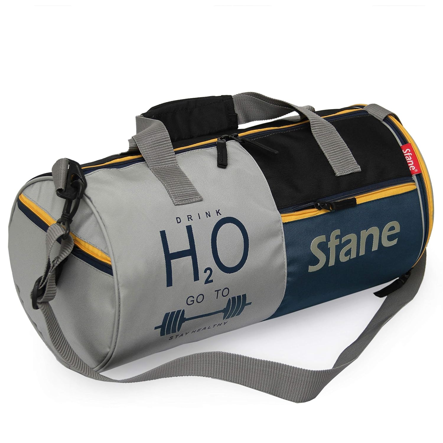 Sfane Gym Bags for Men with Separate Shoe Compartment Sports Gym Bags for Women Unisex Duffle Bags for Gym for Carry & Travel Adjustable Duffel Bags Sports Bag – Grey & Navy Blue Sfane Gym Bags for Men with Separate Shoe Compartment Sports Gym Bags for Women Unisex Duffle Bags for Gym for Carry & Travel Adjustable Duffel Bags Sports Bag – Grey & Navy Blue
