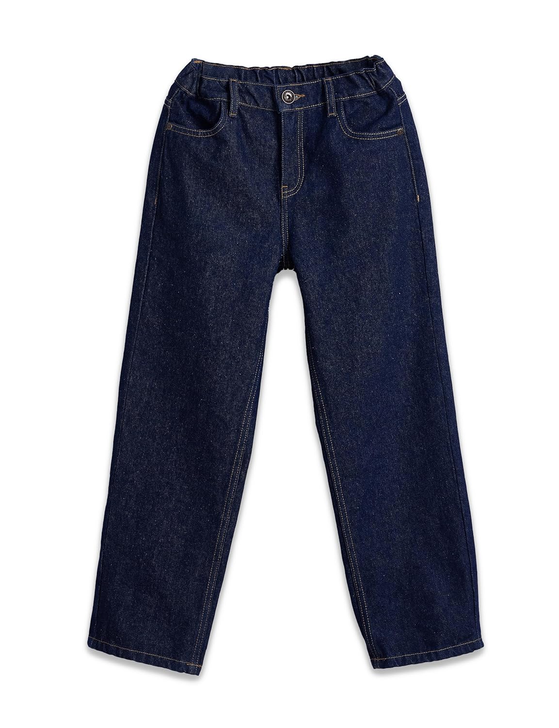 Amazon Brand – Symbol Boys Cotton Baggy Fit Jeans | Casual Denim | Age 6-14 Years