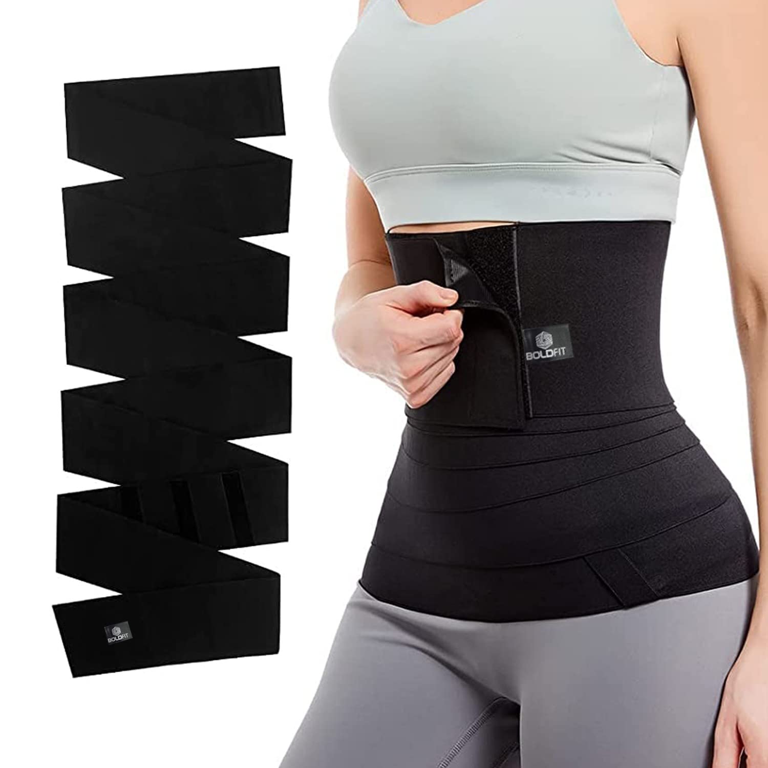 Boldfit Postpartum Belt After Delivery – Slim Abdominal Belt for Women, Maternity Tummy Slimming Belt – 5 Meter Boldfit Postpartum Belt After Delivery – Slim Abdominal Belt for Women, Maternity Tummy Slimming Belt – 5 Meter