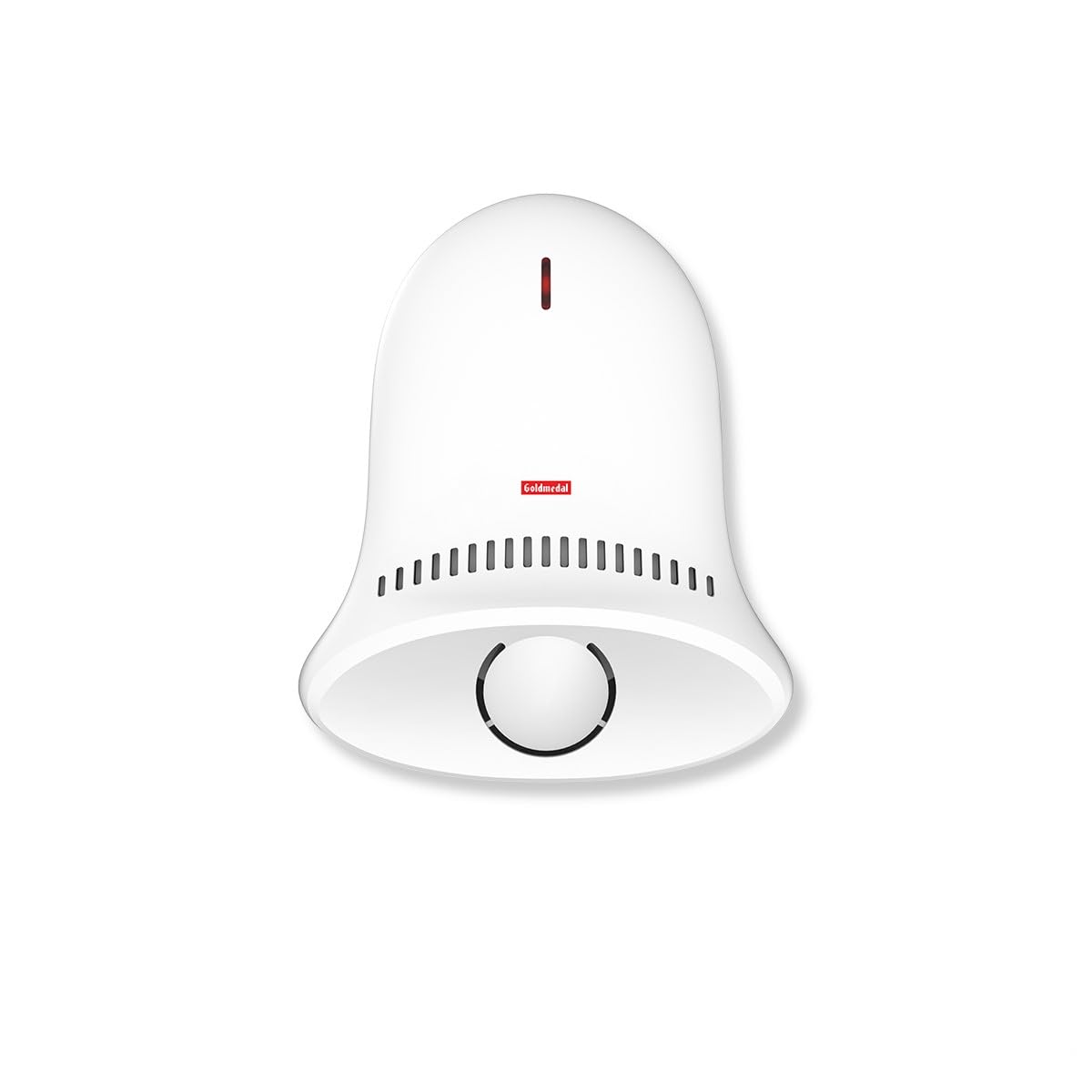 Goldmedal Ek Mantra Gayatri Door Bell For Home | Wired Electric Door Chime | Door Bell for Office,School | Clear & Soothing Audio | With LED Flash | (White)