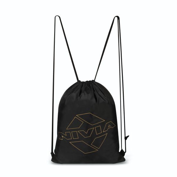 Nivia String 2.0 Compact Backpack For Men & Women, Lightweight Bag for Everyday Use, Drawstring Closure, Breathable Ventilated Back, Capacity-5 Litres