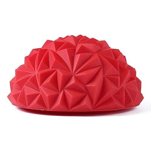ACUPRESSURE Half Round Yoga Massage Ball,Balance Spiky Foot Massage Ball,Massage,Exercises, Training, Balancing Ball for Gym,Sport for Health Fitness Men & Women ACUPRESSURE Half Round Yoga Massage Ball,Balance Spiky Foot Massage Ball,Massage,Exercises, Training, Balancing Ball for Gym,Sport for Health Fitness Men & Women
