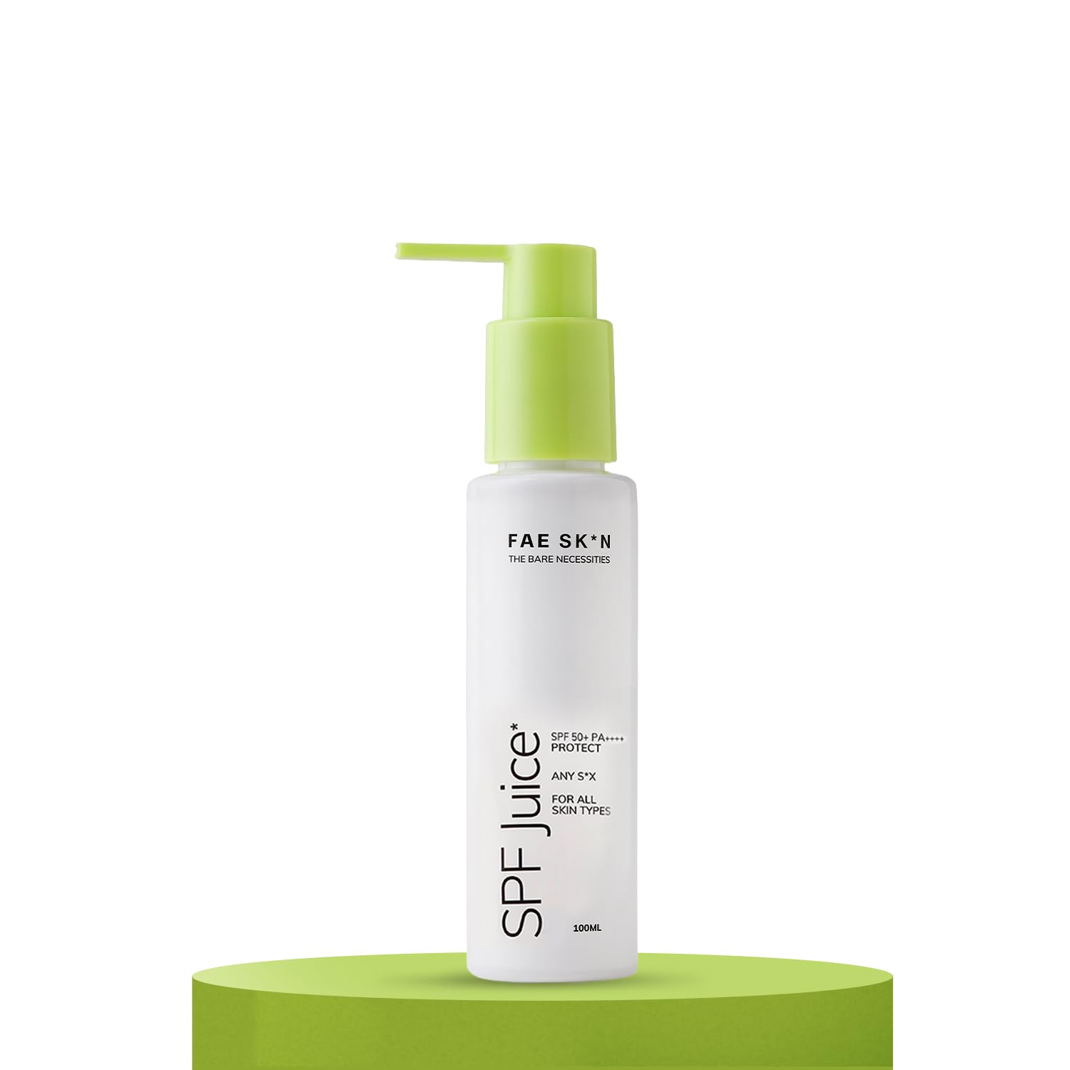 FAE Beauty SPF 50+ PA++++ Lightweight Sunscreen | For Oily, Dry, Combination, Normal & Acne-Prone Skin | Hybrid, Broad-spectrum | UVA & UVB Protection | No White Cast | Fragrance-free | 100ml FAE Beauty SPF 50+ PA++++ Lightweight Sunscreen | For Oily, Dry, Combination, Normal & Acne-Prone Skin | Hybrid, Broad-spectrum | UVA & UVB Protection | No White Cast | Fragrance-free | 100ml