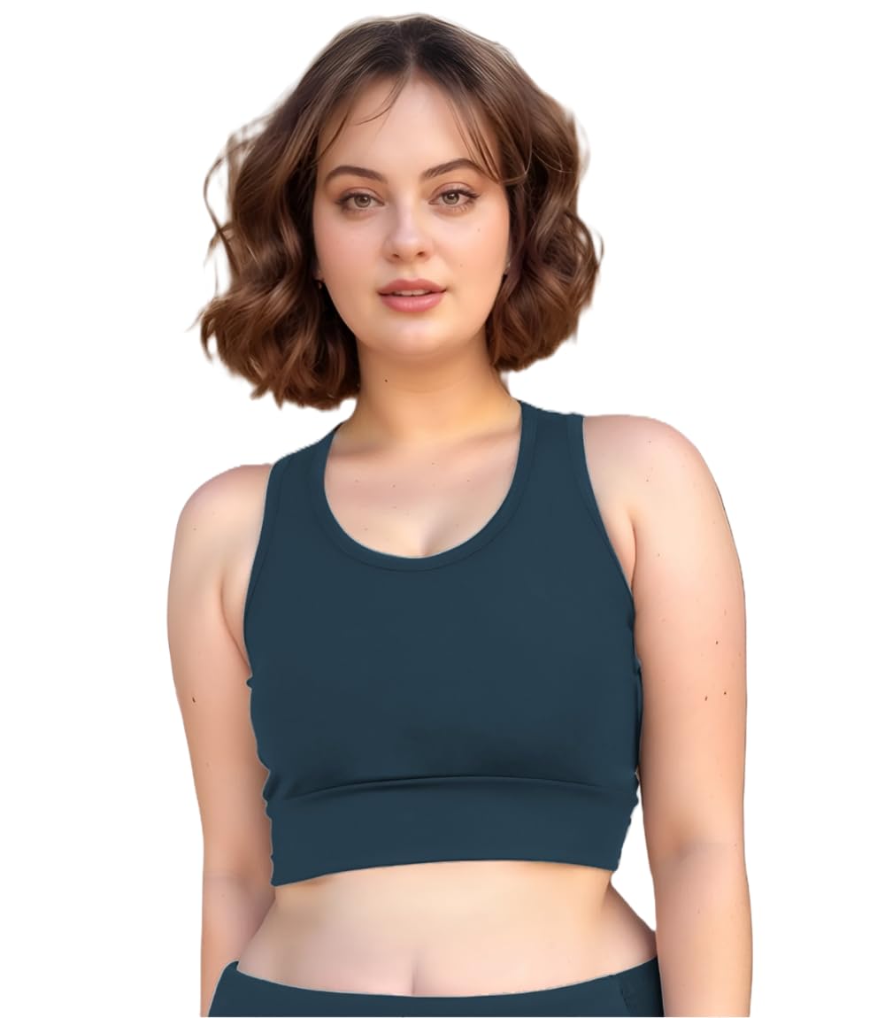 Women’s Sports Bra for Gym, Yoga & Running | Non Padded Seamless Activewear Sports Bra | High Impact Workout Bra for Fitness, Exercise & Women’s Comfortable Bra Women’s Sports Bra for Gym, Yoga & Running | Non Padded Seamless Activewear Sports Bra | High Impact Workout Bra for Fitness, Exercise & Women’s Comfortable Bra