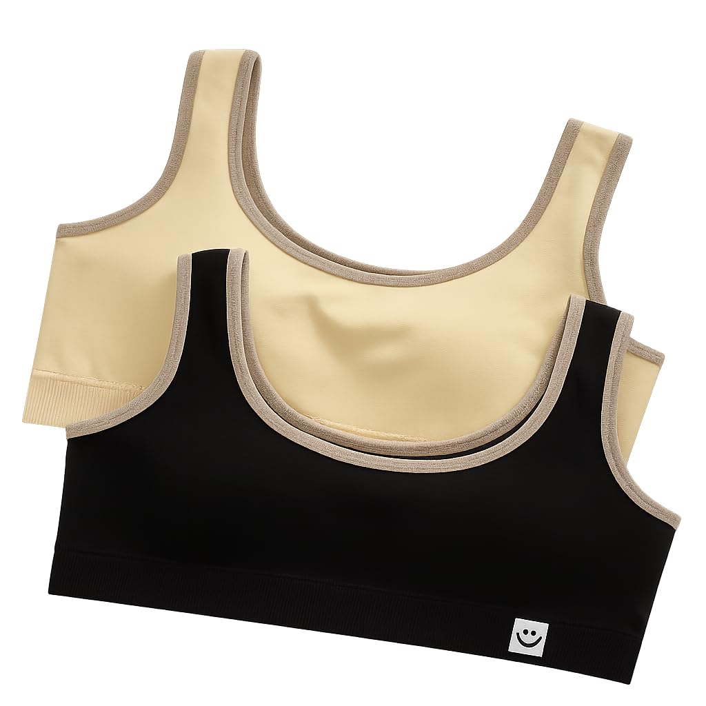 Girl’s Cotton Wire Free Classic T-Shirt Training Bra Girl’s Cotton Wire Free Classic T-Shirt Training Bra