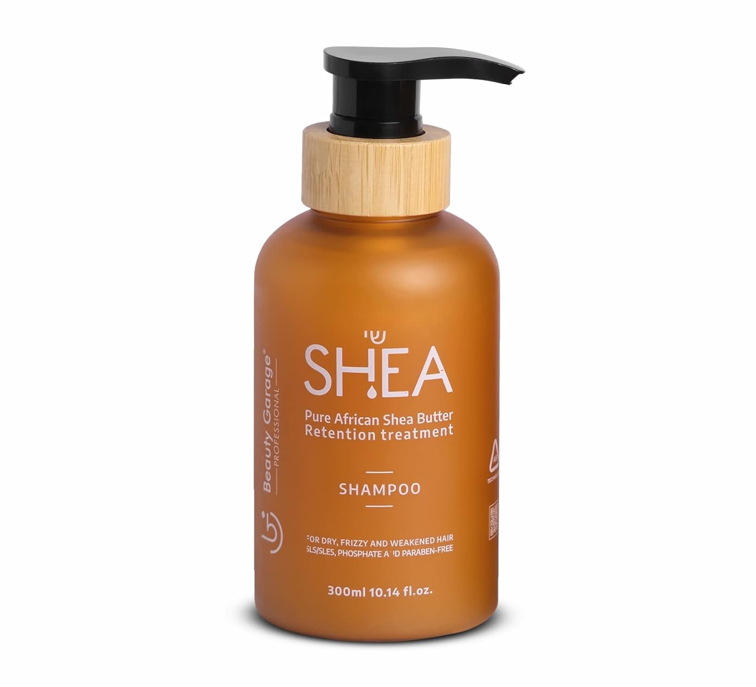 Beauty Garage African Shea Moisture Shampoo | 300ml Shea Shampoo with Argan & Macadamia Oil | Smooth Shield Retention Treatment | For Dry & Frizzy Hair | All Hair Types Beauty Garage African Shea Moisture Shampoo | 300ml Shea Shampoo with Argan & Macadamia Oil | Smooth Shield Retention Treatment | For Dry & Frizzy Hair | All Hair Types