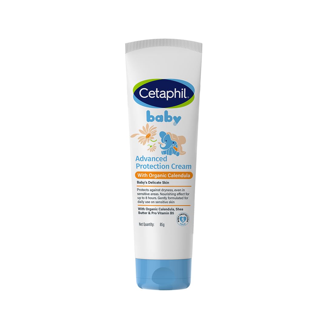 Cetaphil Baby Cream, Face & Body Moisturizing Cream | Advance Protection | Gentle & Soft with Organic Calendula 85gm Cetaphil Baby Cream, Face & Body Moisturizing Cream | Advance Protection | Gentle & Soft with Organic Calendula 85gm