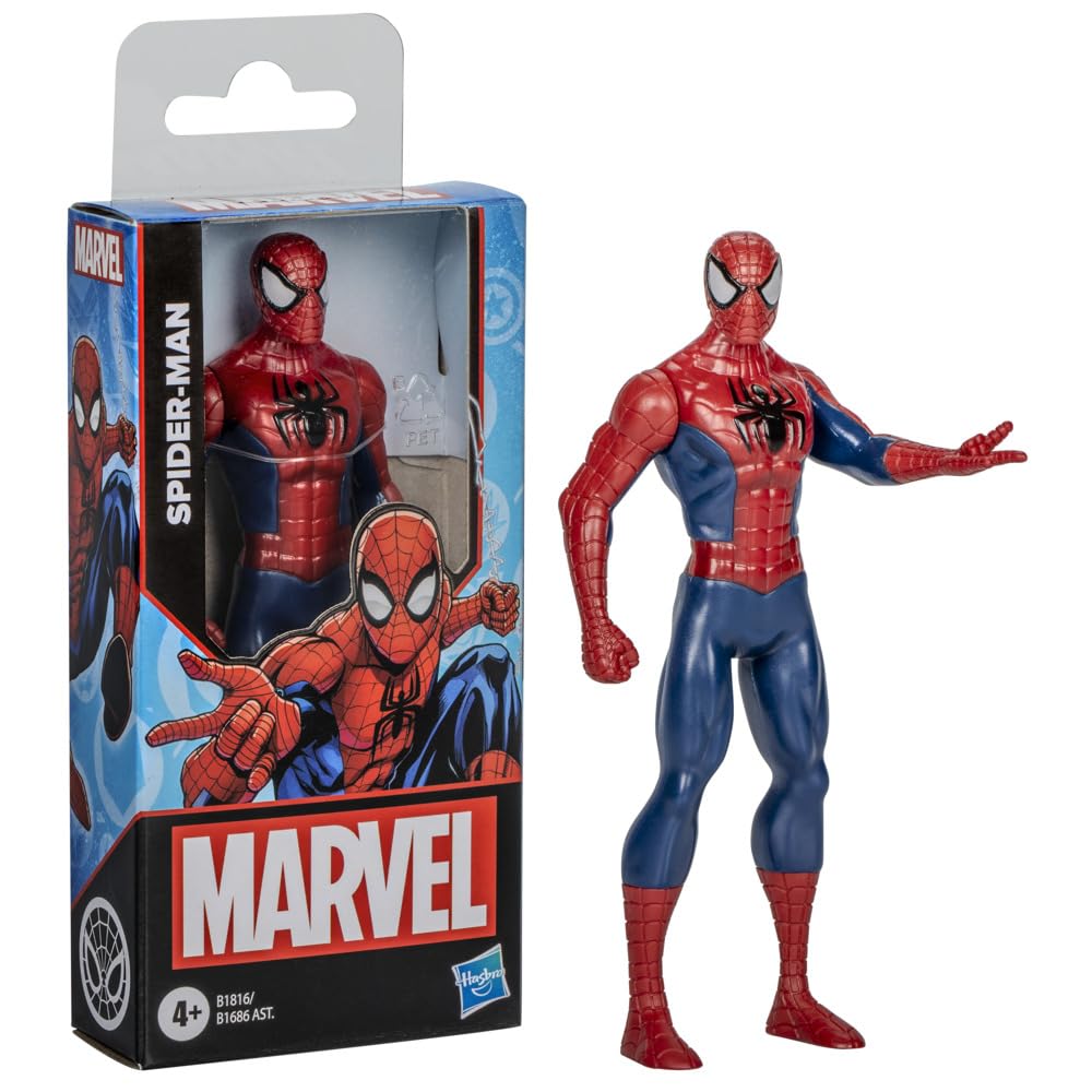 Marvel Spider-Man 6-in Basic Superhero Action Figure, for Kids Ages 4 and up | Birthday & Return Gift Toy for Kids Marvel Spider-Man 6-in Basic Superhero Action Figure, for Kids Ages 4 and up | Birthday & Return Gift Toy for Kids