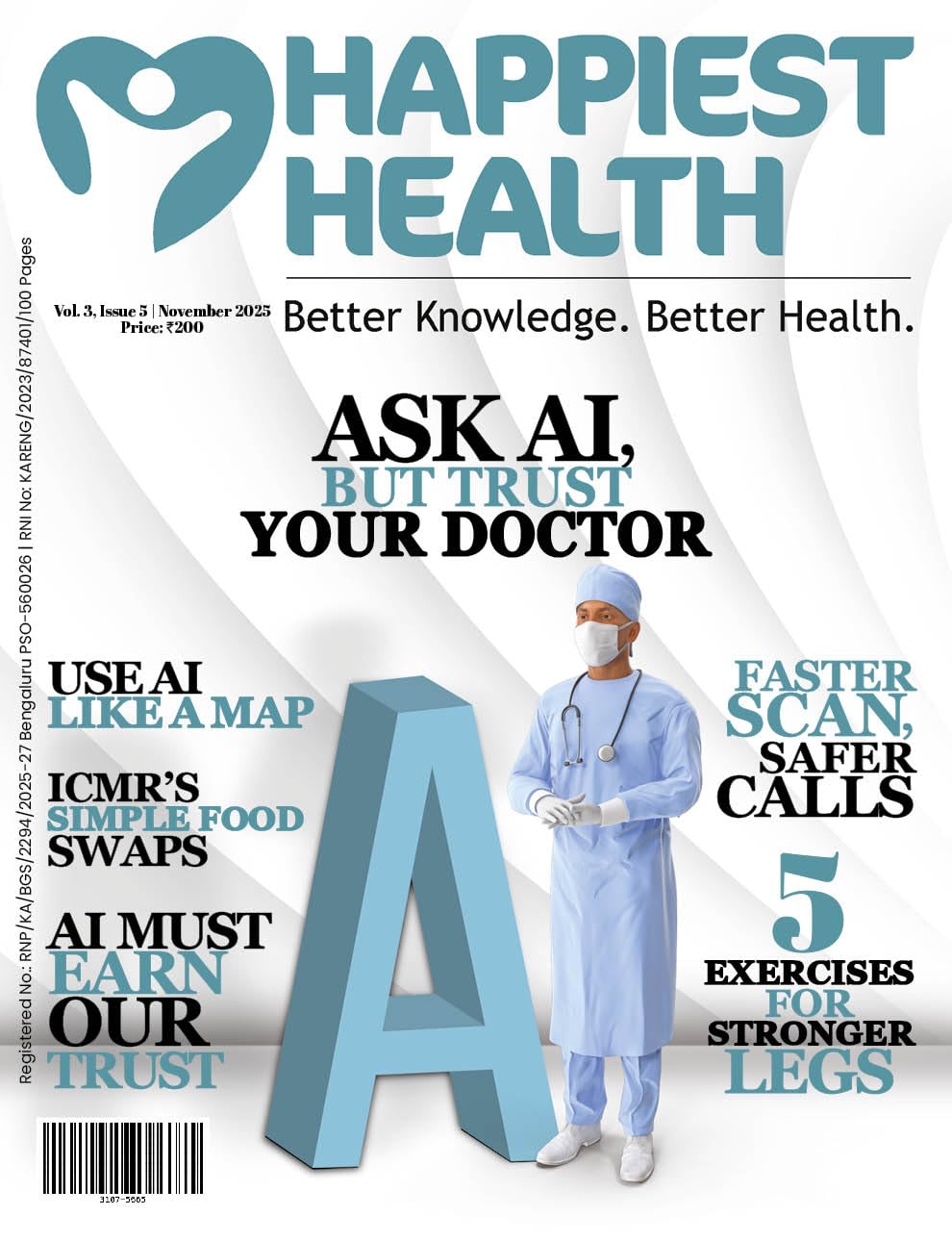 Happiest Health Magazine – The AI in Health Issue – November 2025