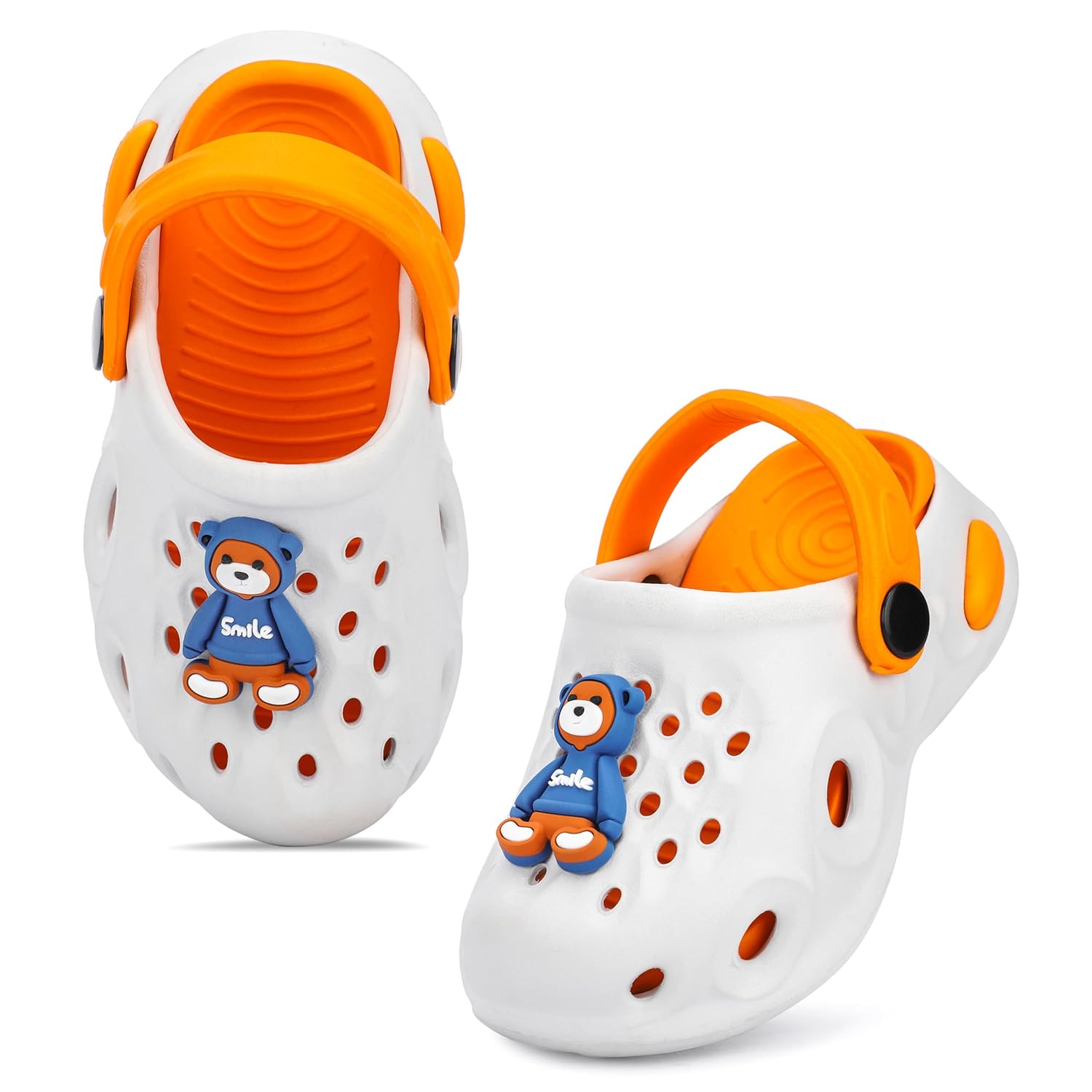 GLJ, Naughty Little Tiger,Kids and Toddler Clogs, 1 Years to 3.5 Years