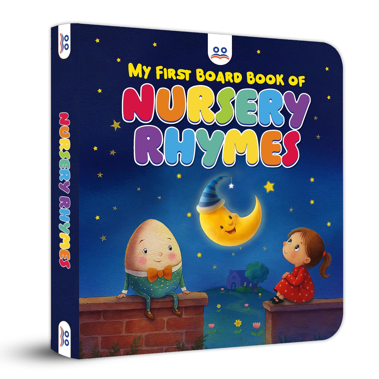 Nursery Rhymes Book – Board Book for Kids | Premium Quality Classic Rhymes Book for Toddlers & Preschoolers | Early Learning Activity Book | Ages: 2 – 6 Years | Two Brothers Publications