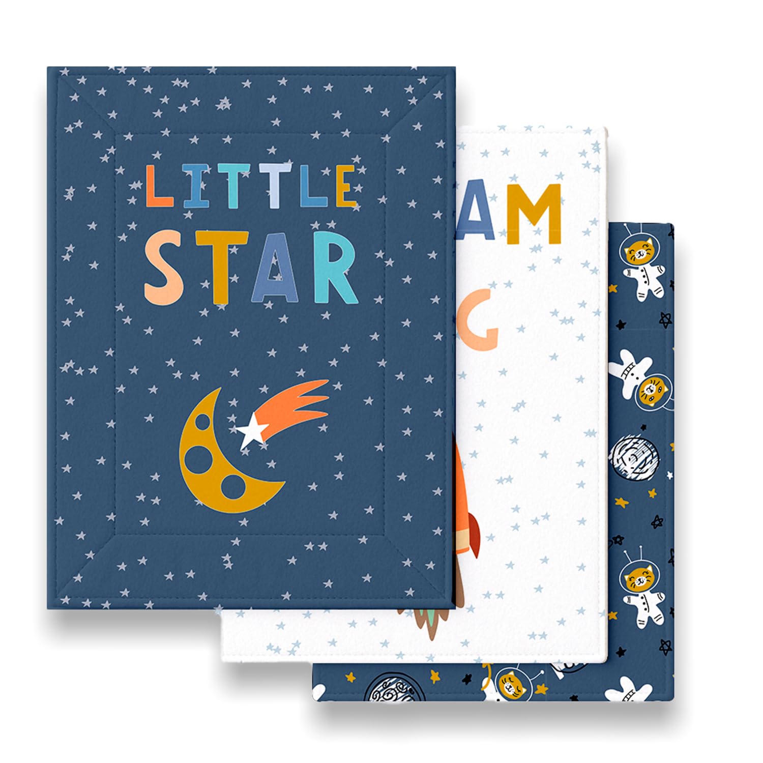 TIDY SLEEP Diaper Changing Mat/Sleeping mats/Water Proof Bed Protector with Foam for New Born Baby (Little Star, 65 cm x 45 cm) TIDY SLEEP Diaper Changing Mat/Sleeping mats/Water Proof Bed Protector with Foam for New Born Baby (Little Star, 65 cm x 45 cm)
