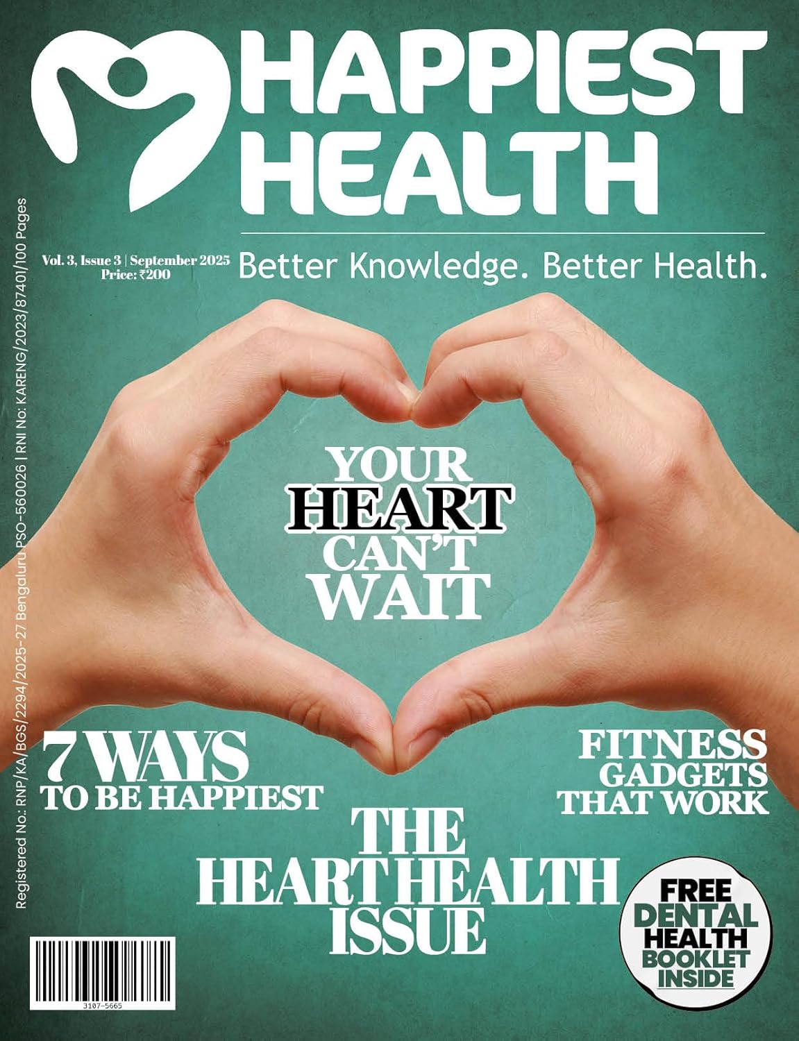 Happiest Health Magazine – The Heart Health Issue – September 2025