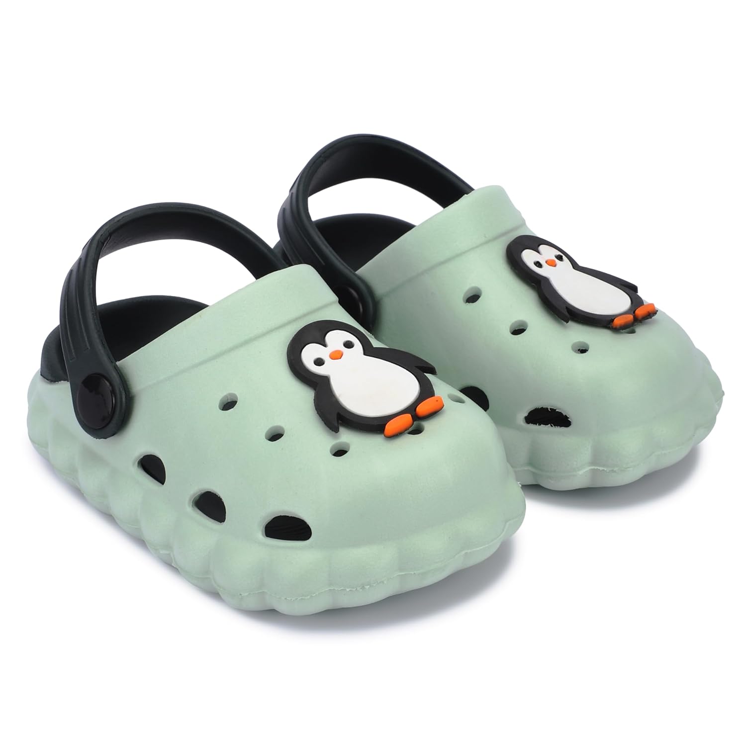 GLJ Naughty Angel First Walking Shoes for Baby Girls, Kids Clogs Slippers for Beach, Pool, Yard, Garden, Camping, Travel