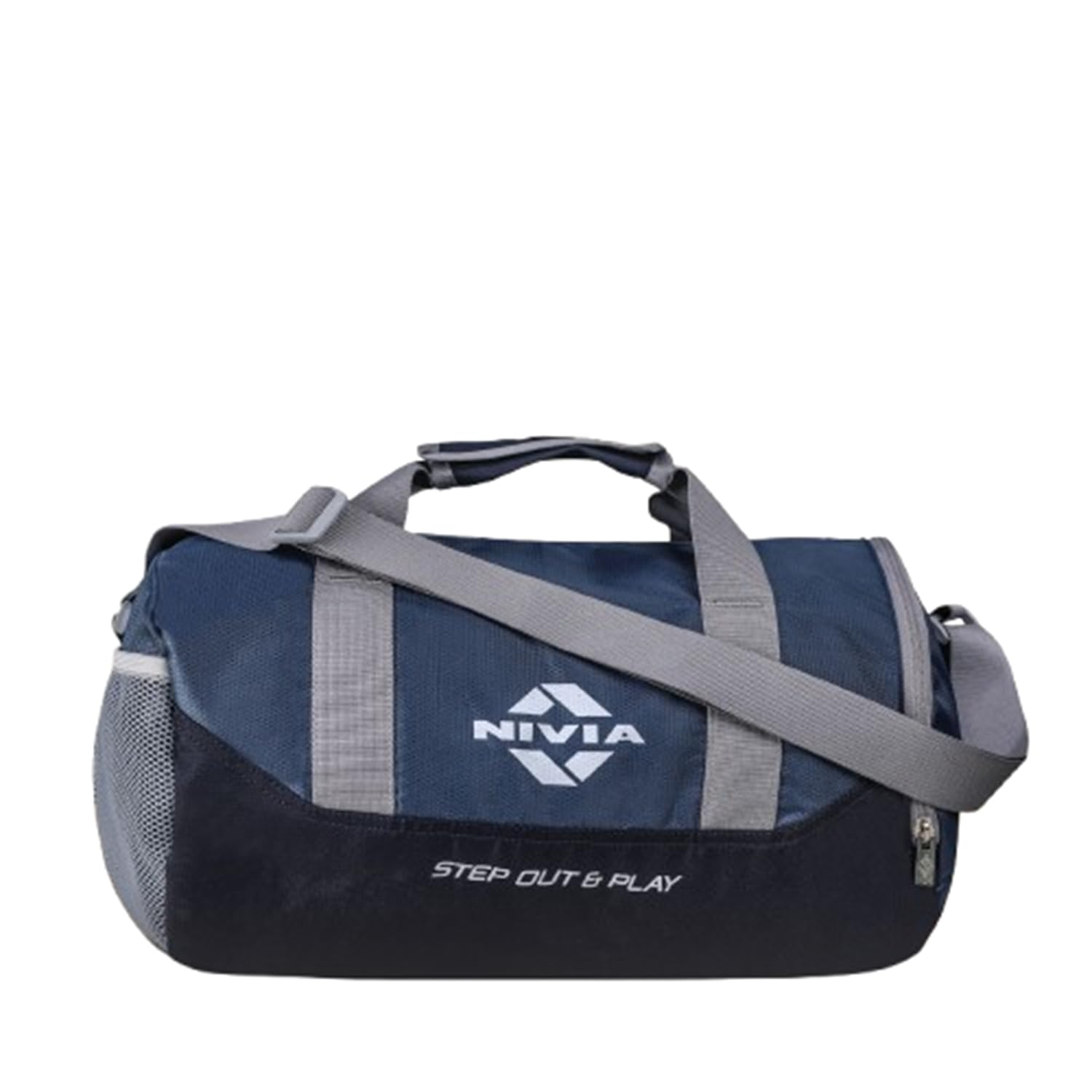 NIVIA Beast Gym Bag-4 Polyester, Unisex Gym Bags, Shoulder Bag for Men & Women with Separate Shoes Compartment, Carry Gym Accessories,Sports & Travel Bag, Capacity- 21 litres