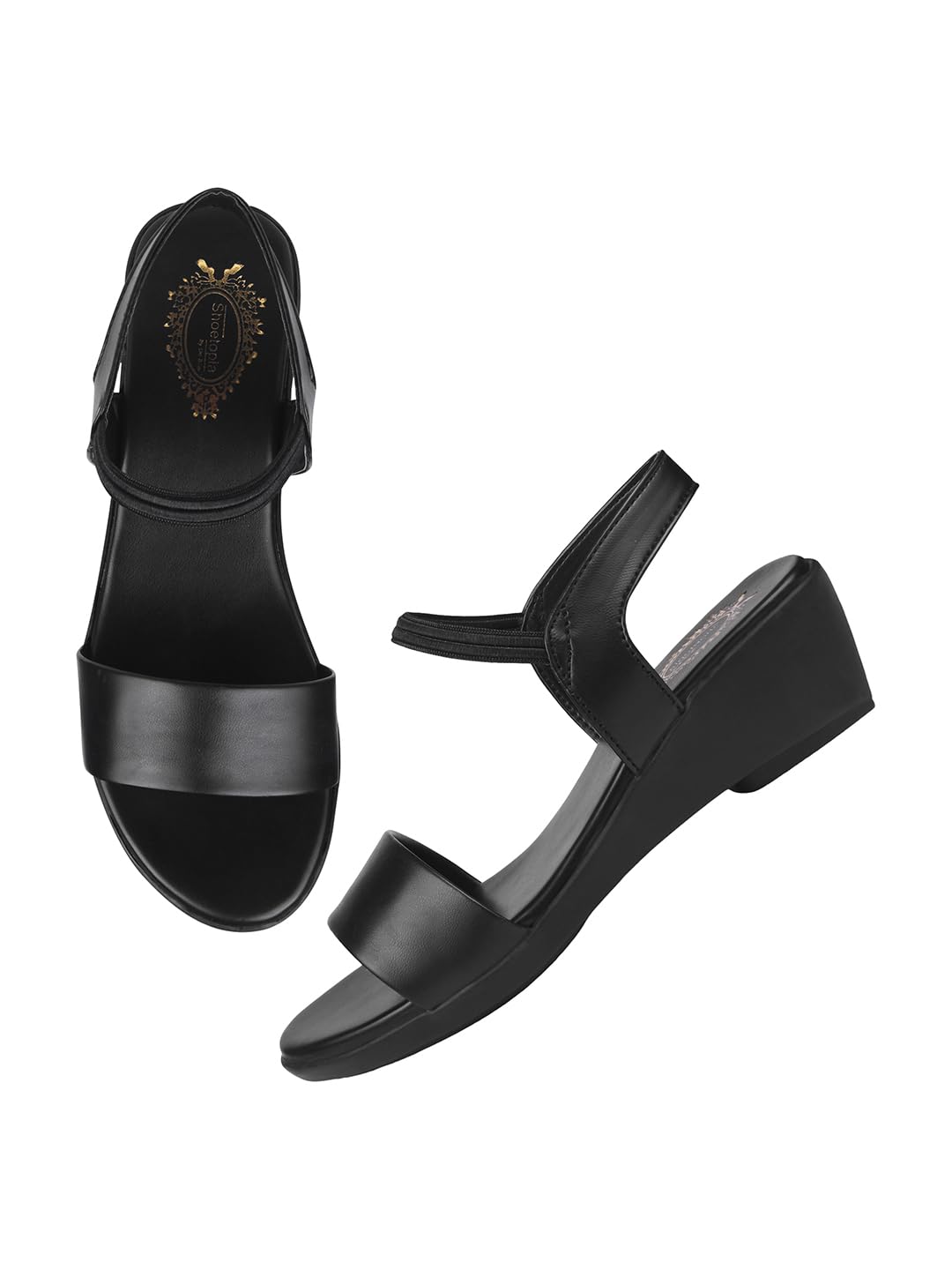 Shoetopia Women’s Snd-1282_1 Wedge Sandal