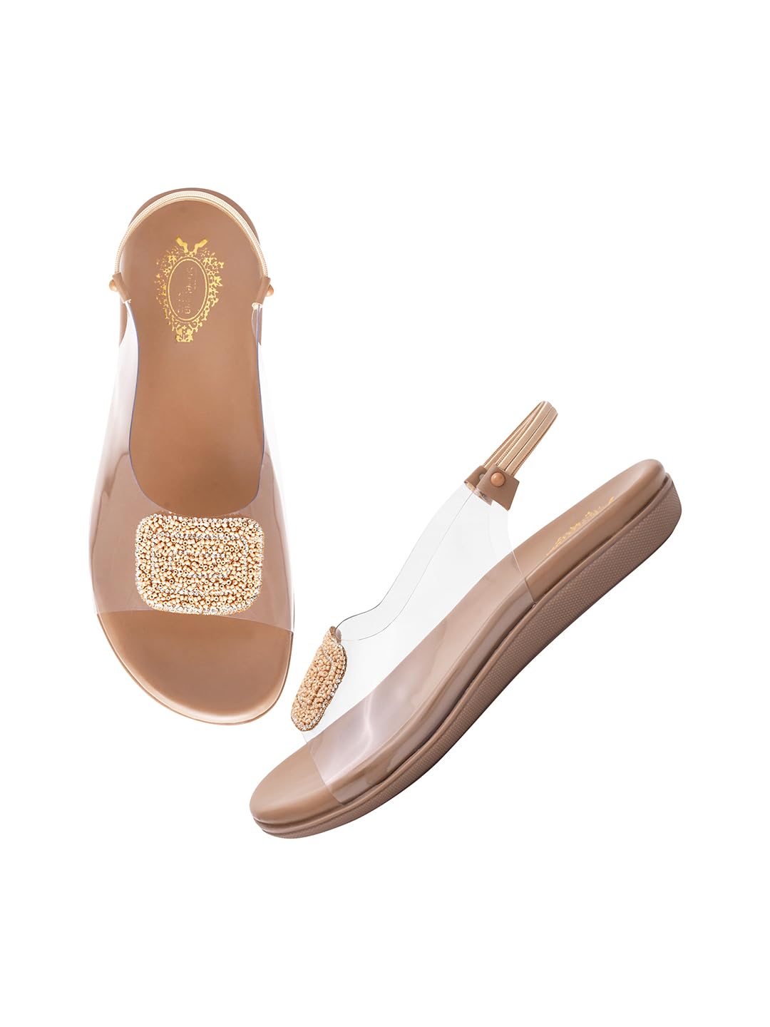 Shoetopia Womens Snd-154_1 Flat Sandal