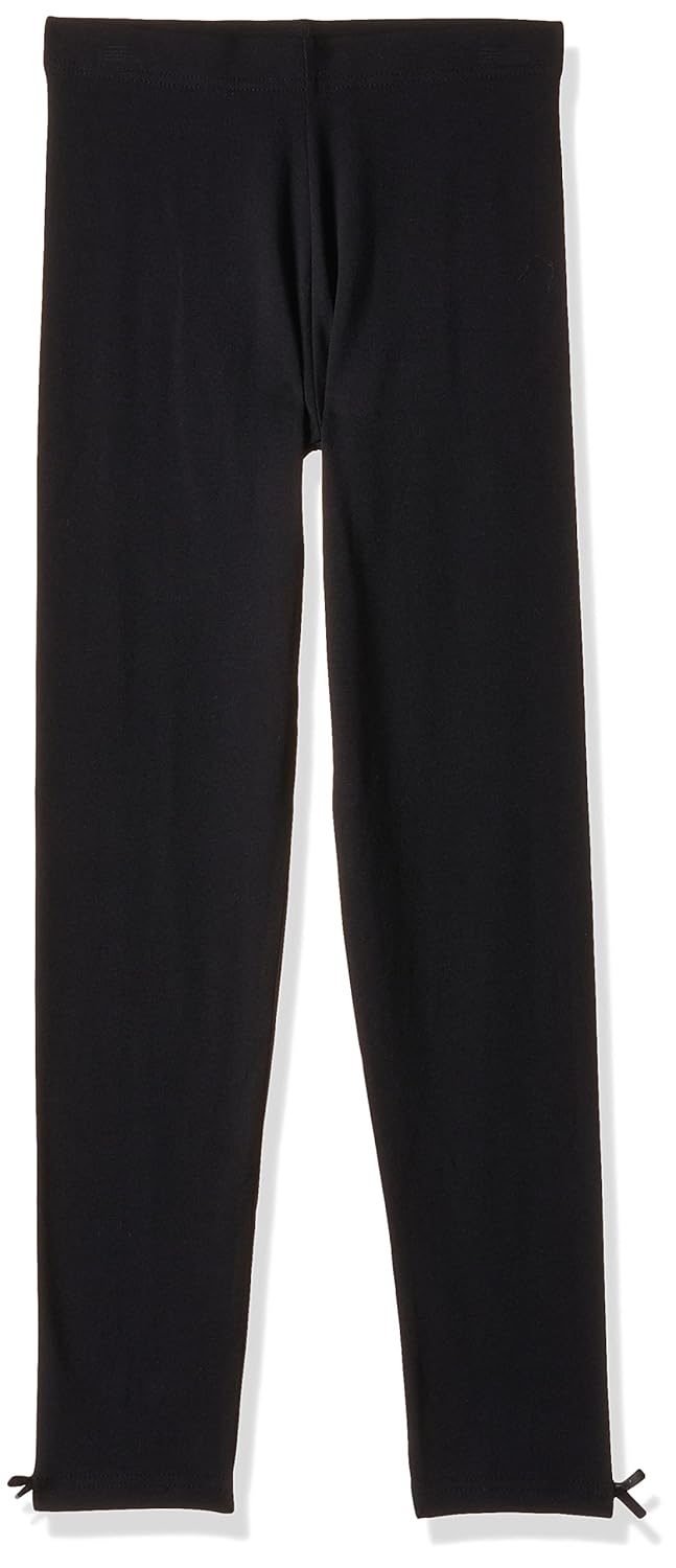 Max Girl’s Skinny Fit Mid Rise Solid Full-Length Leggings