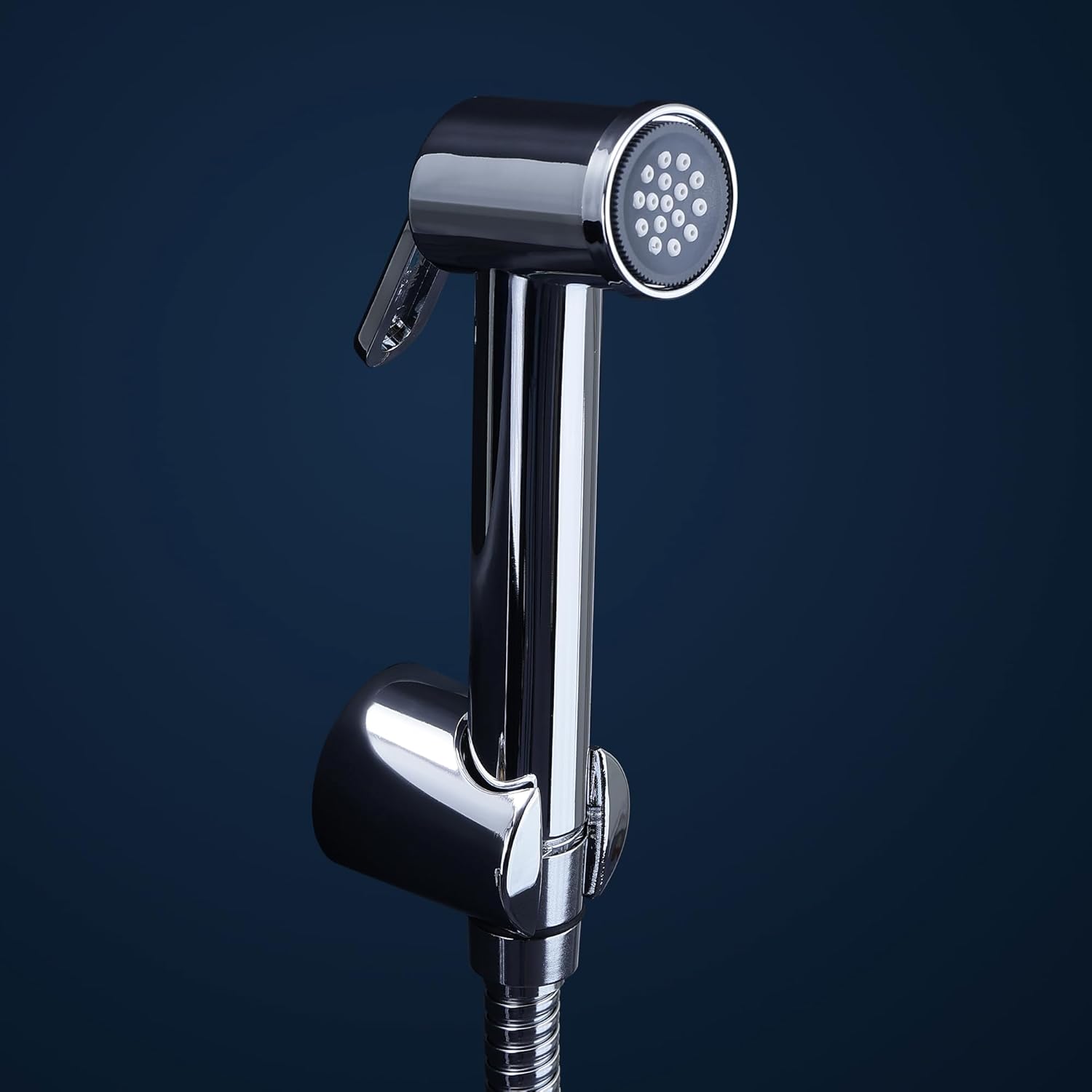 Hindware Italian Collection Health Faucet for Bathroom | Made of ABS | Comes with 1.2-Meter Stainless Steel Tube | Element | 1-Year Manufacturer Warranty