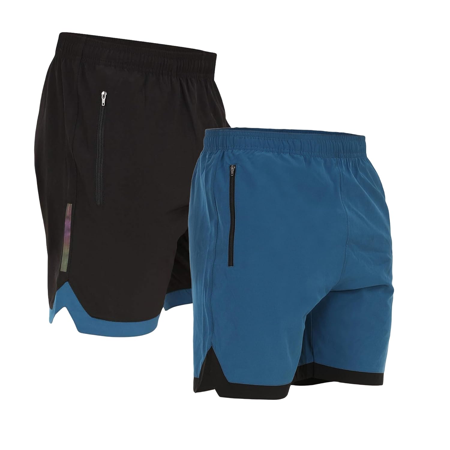 NEVER LOSE Mens Running Athletic Shorts 5 inch Inseam Quick Dry Workout Shorts Men Lightweight Gym Shorts with Pockets