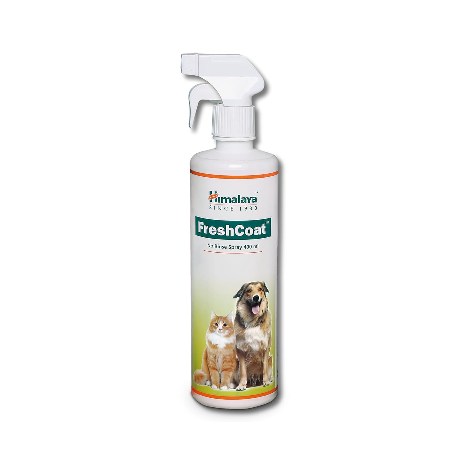 Himalaya Fresh Coat for Dogs & Cats| No Rinse Spray for Quick Freshness | 400ml