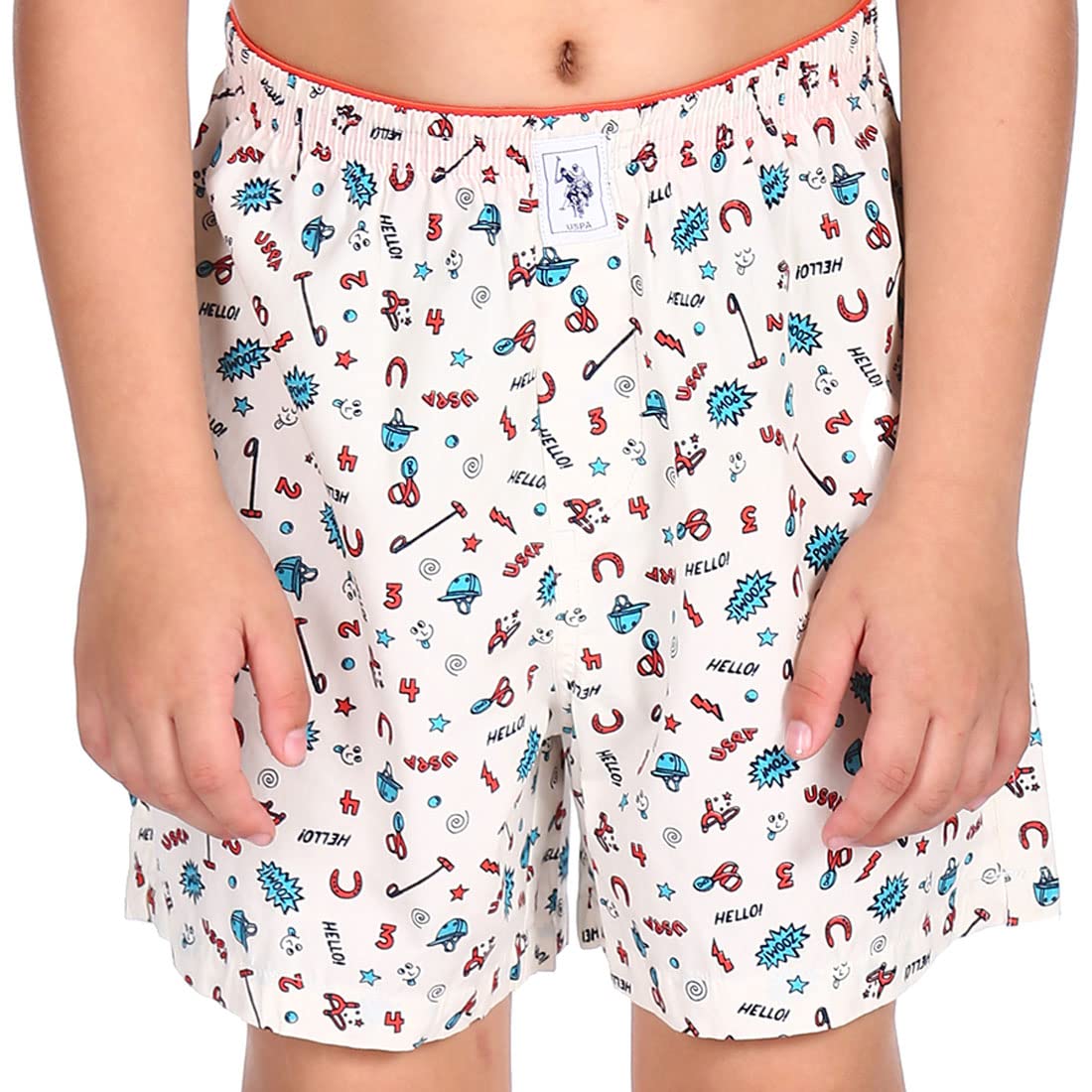 U.S. Polo ASSN. Cotton Boy’s Boxers