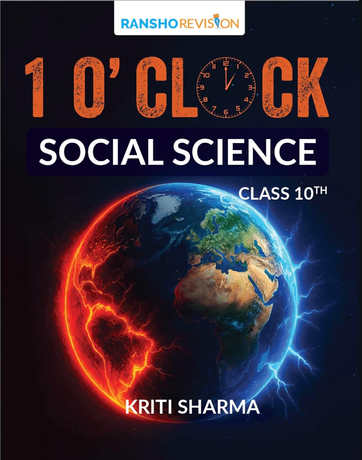 Social Studies Class 10th 1 o’clock book | Revise instantly with AI images, tables, Flowcharts and easy language